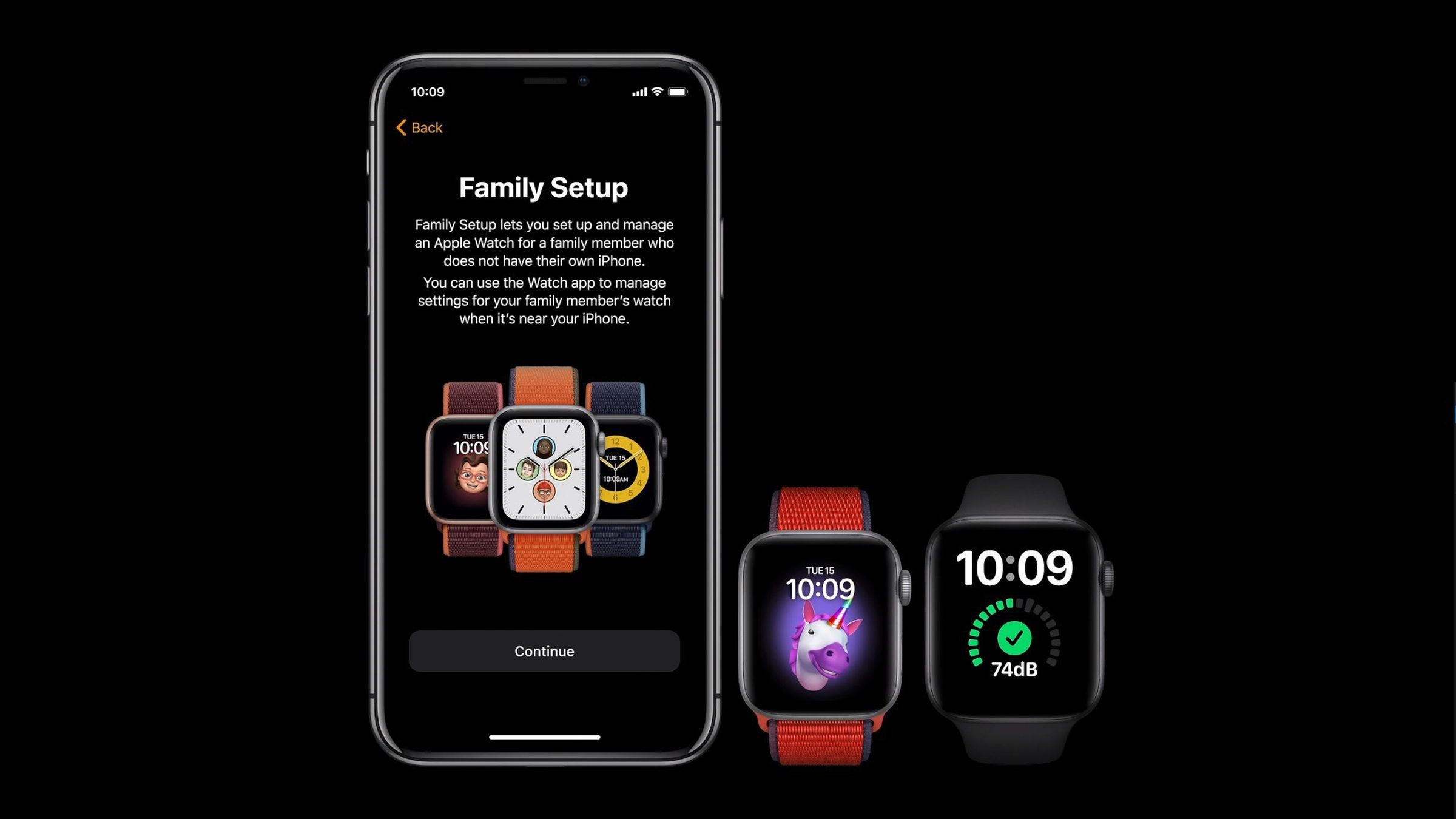 Family Setup allows parents to remotely manage a child’s Apple Watch.