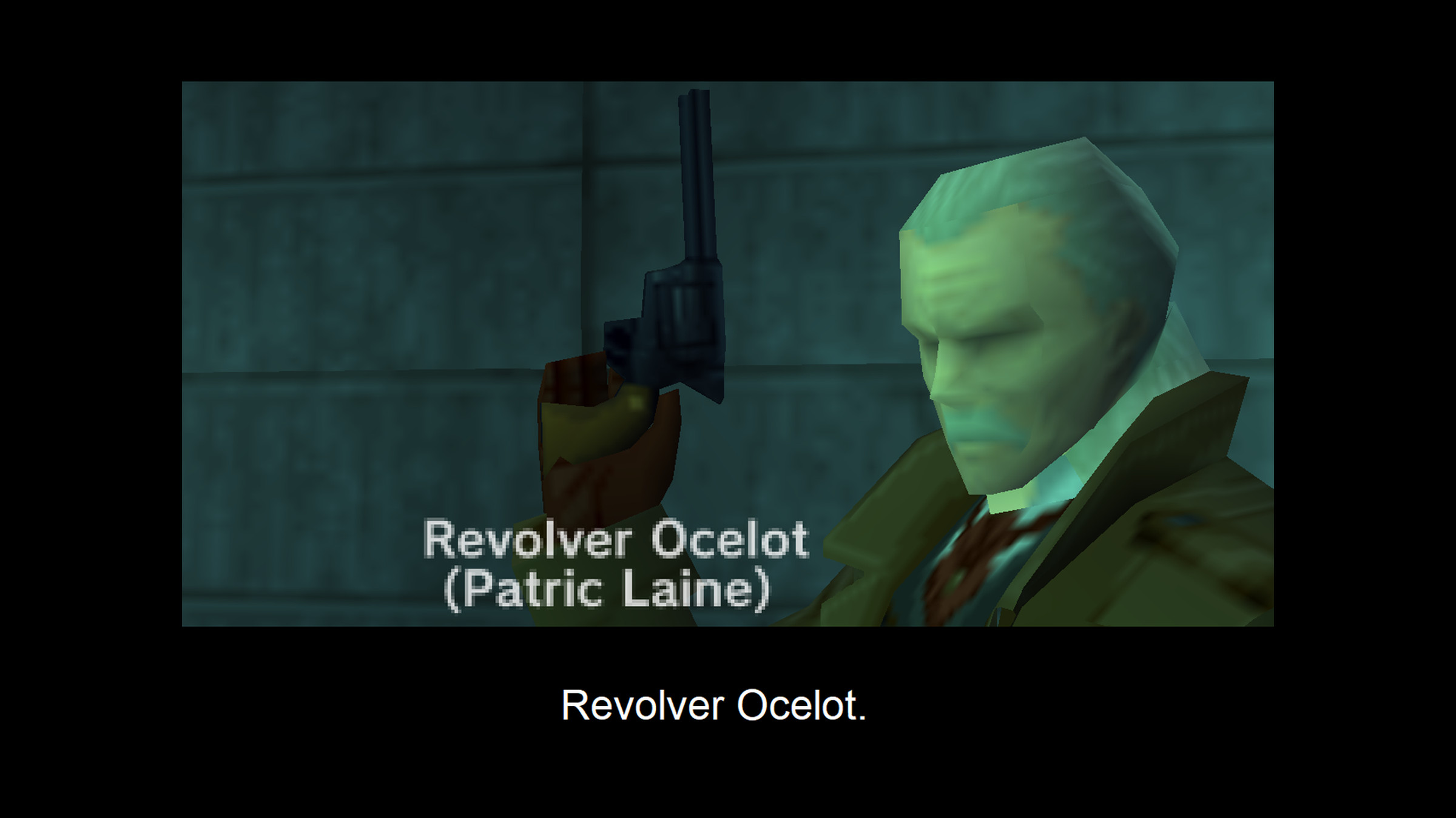 Revolver Ocelot has seen better days