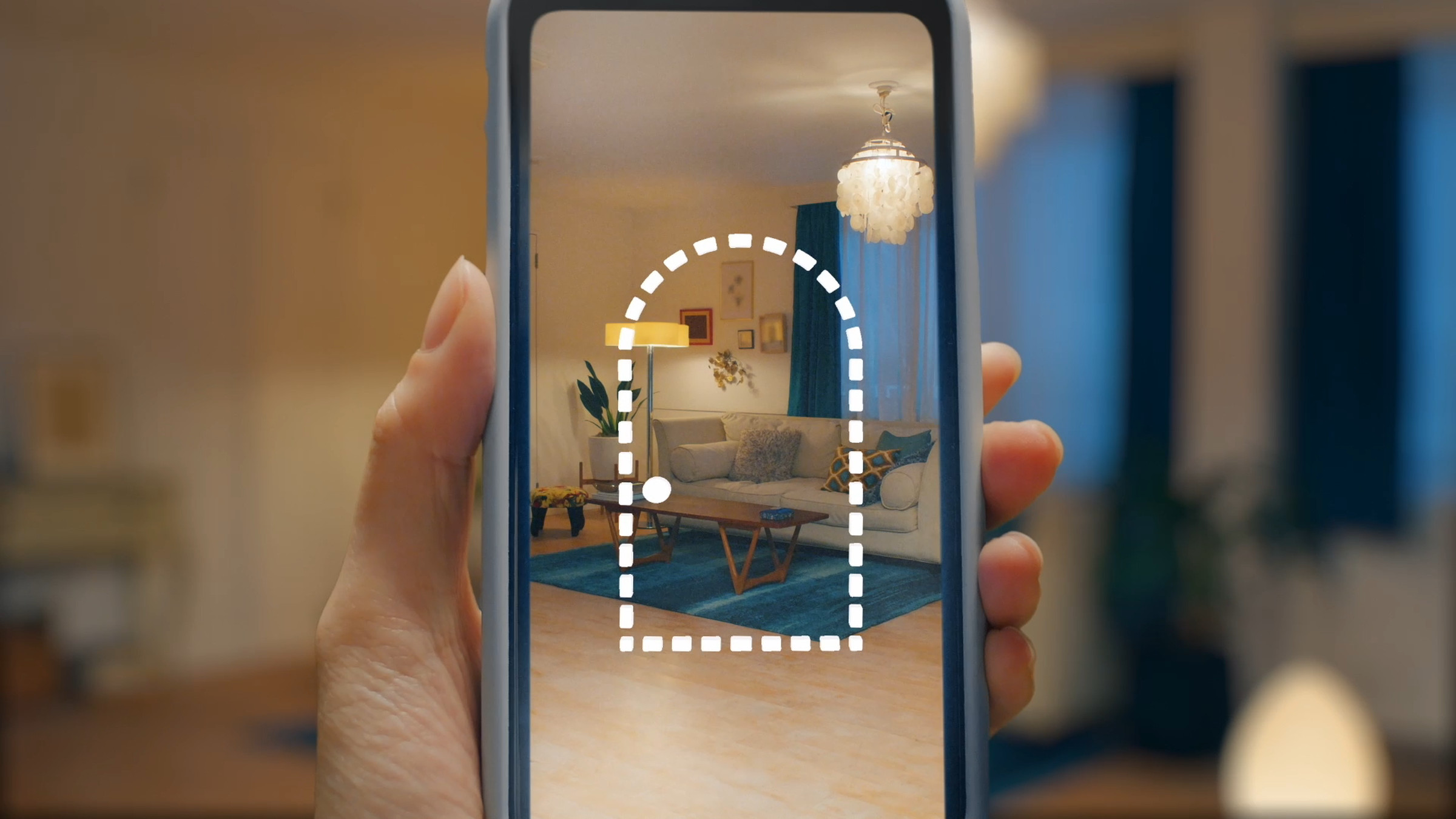 AR Cabin lets you assemble a virtual room and then explore it in augmented reality.
