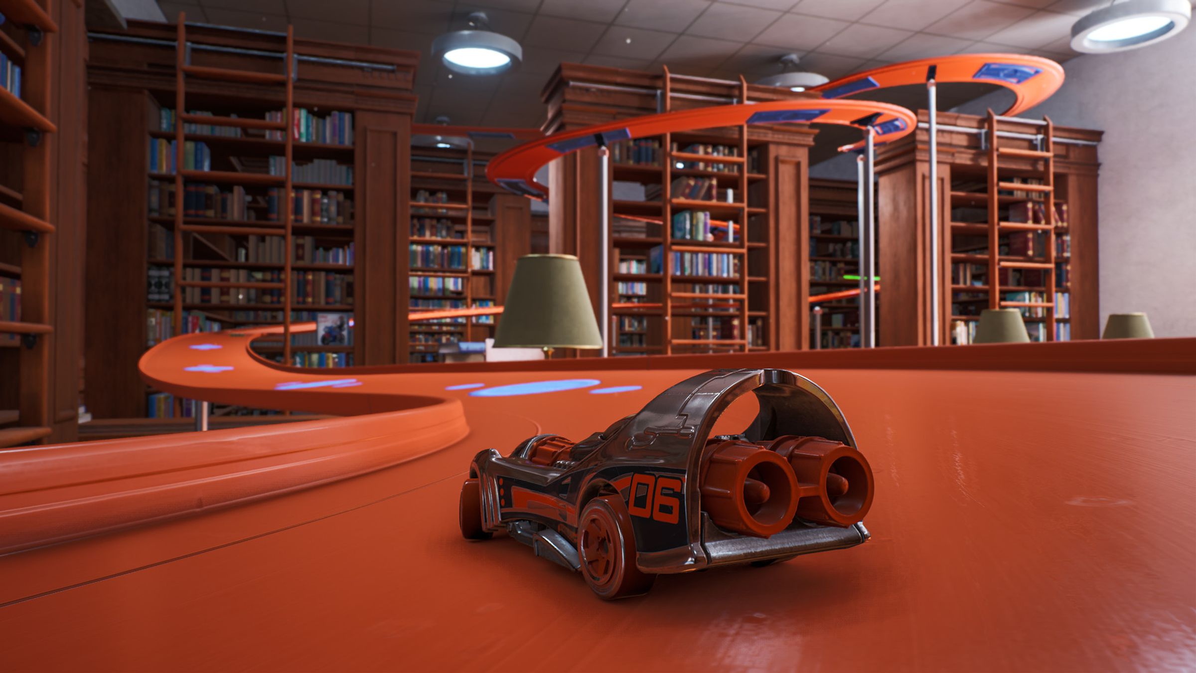 Hot Wheels Unleashed supersizes the stunt toy racers with a sense of speed.