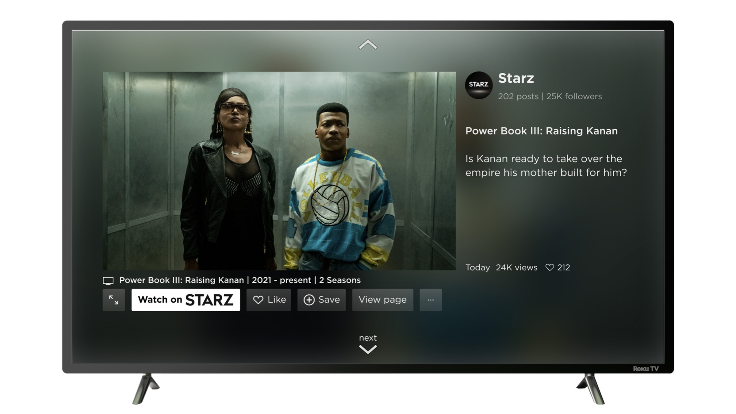 The Buzz is a new hub for discovering TV shows and movies.