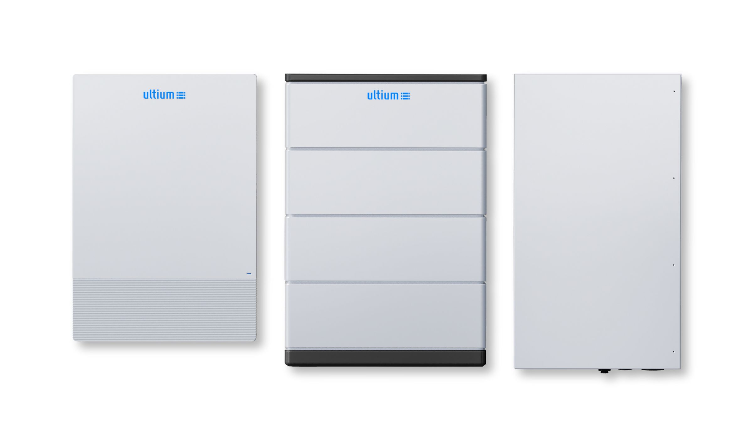 The GM Energy Ultium Home Energy Storage Bundle against a white background.