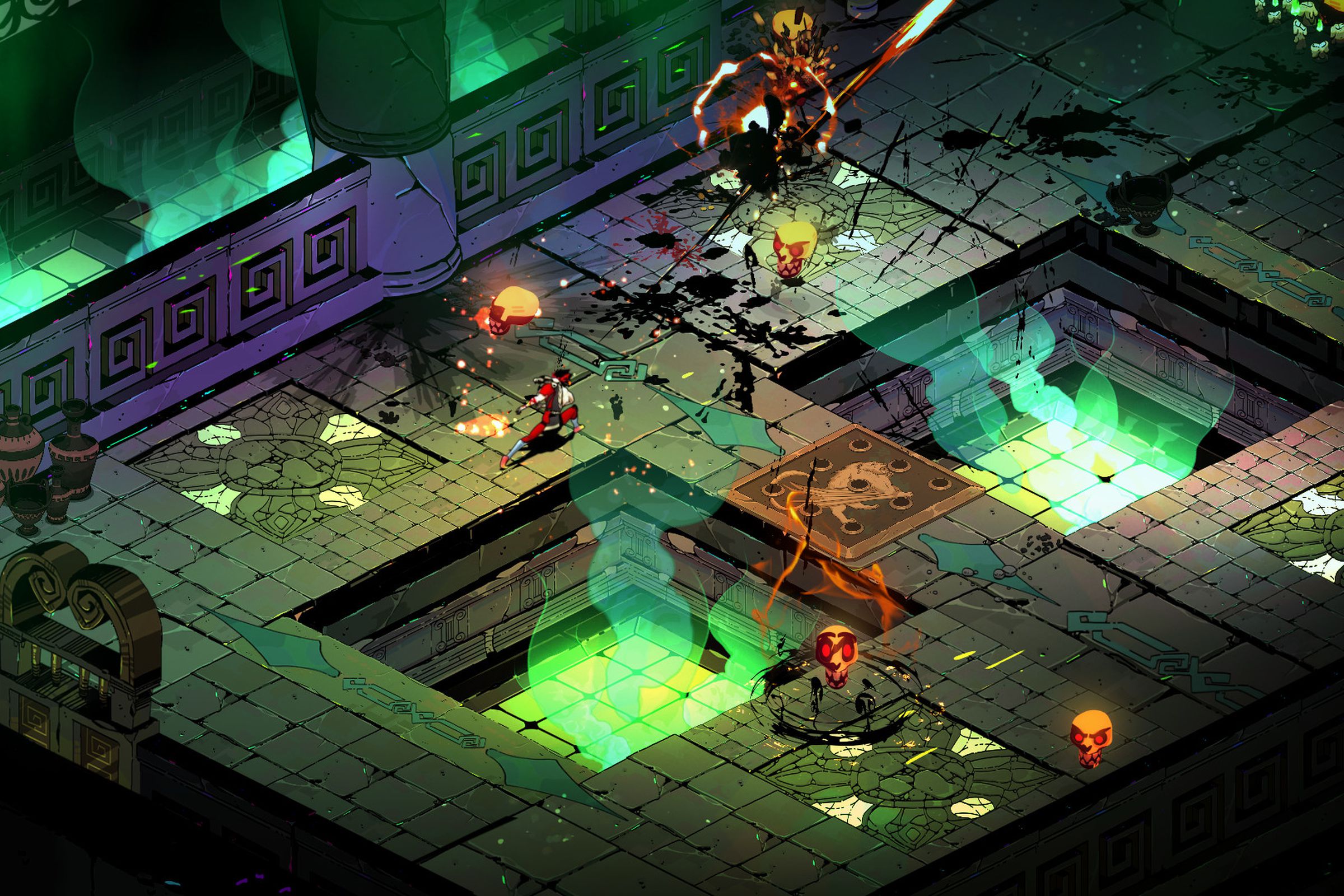 A screenshot from the video game Hades.
