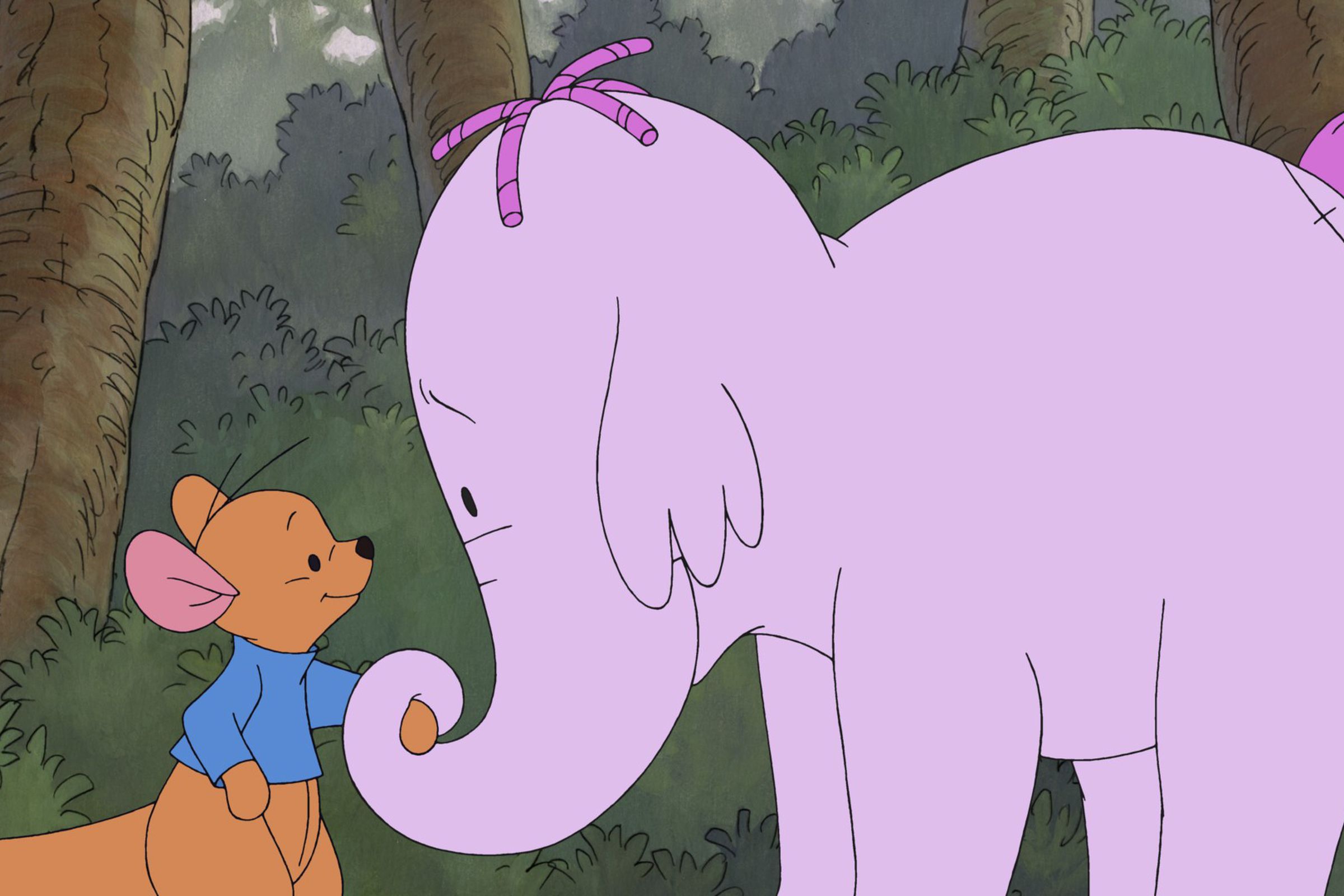 Слон и свинья. Слонопотам Винни пух. Винни пух и Слонотоп 2005.