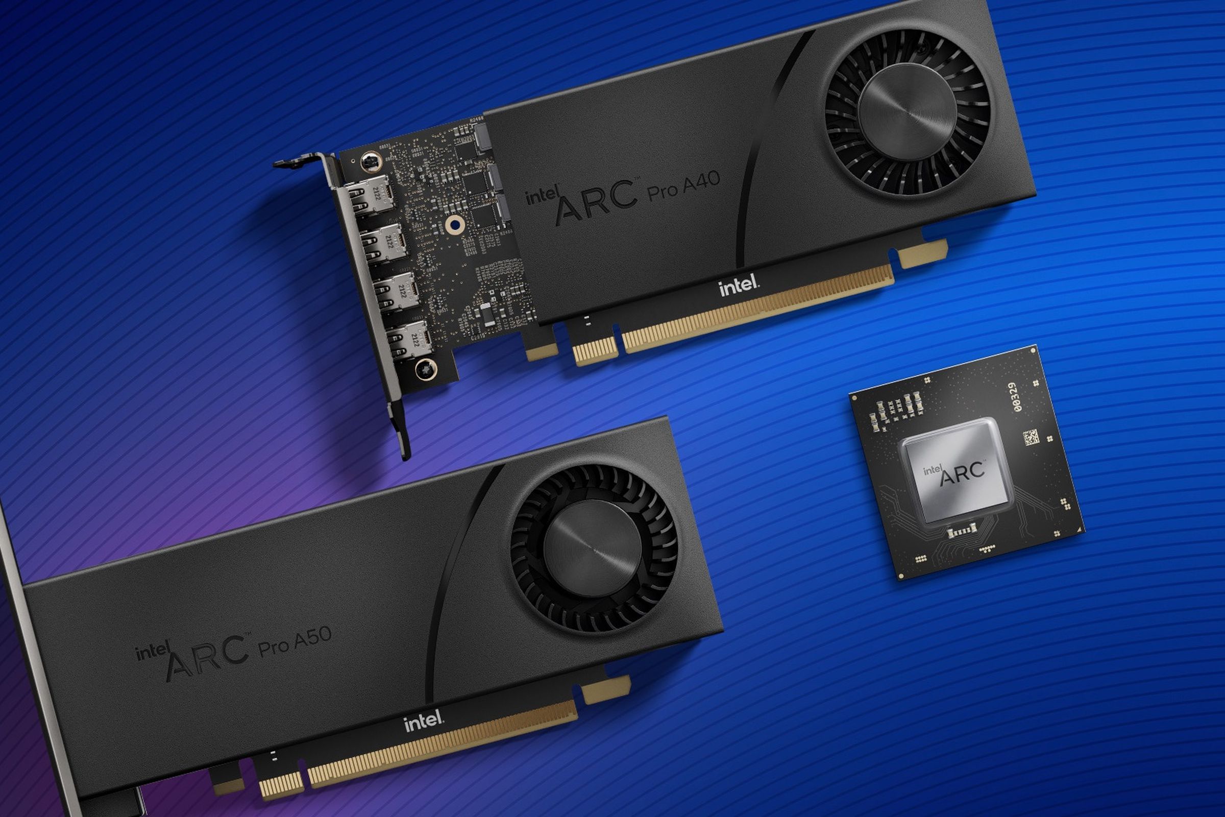 Intel’s new Arc Pro GPUs.