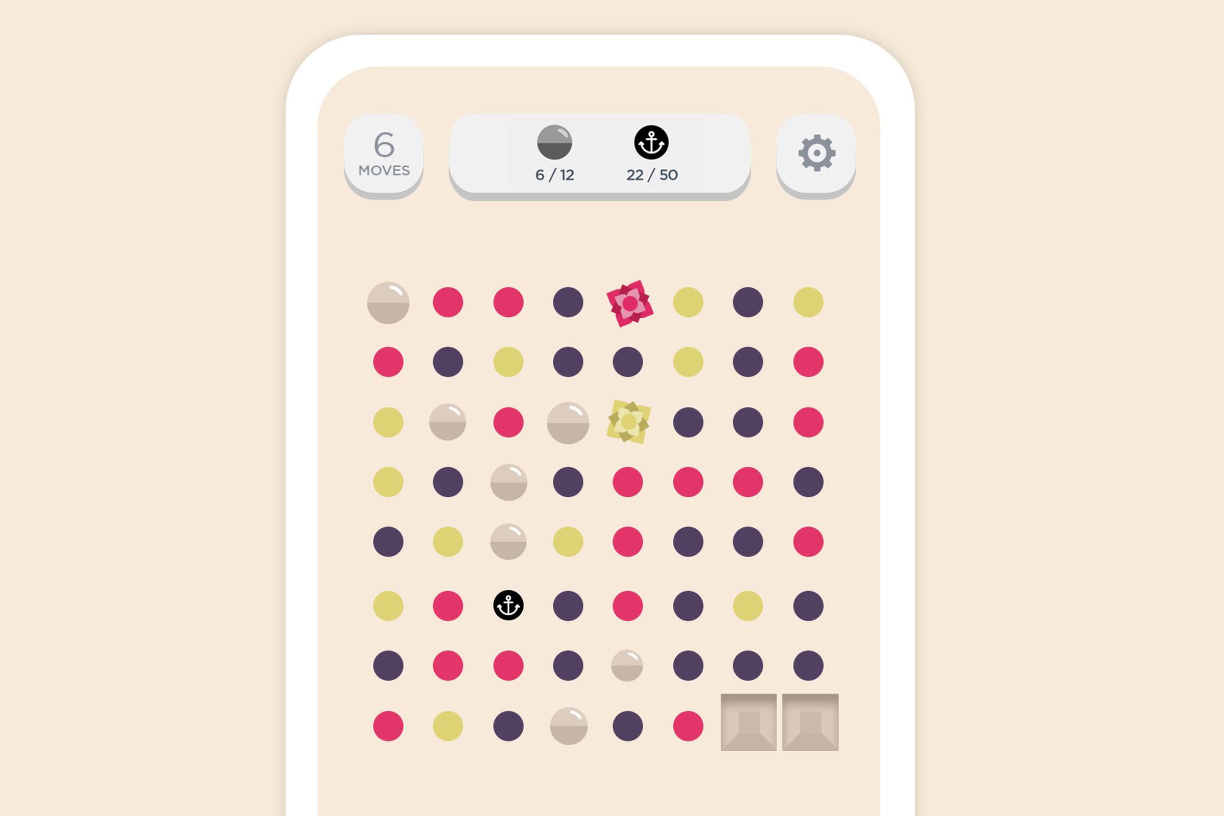 A screenshot of Two Dots.