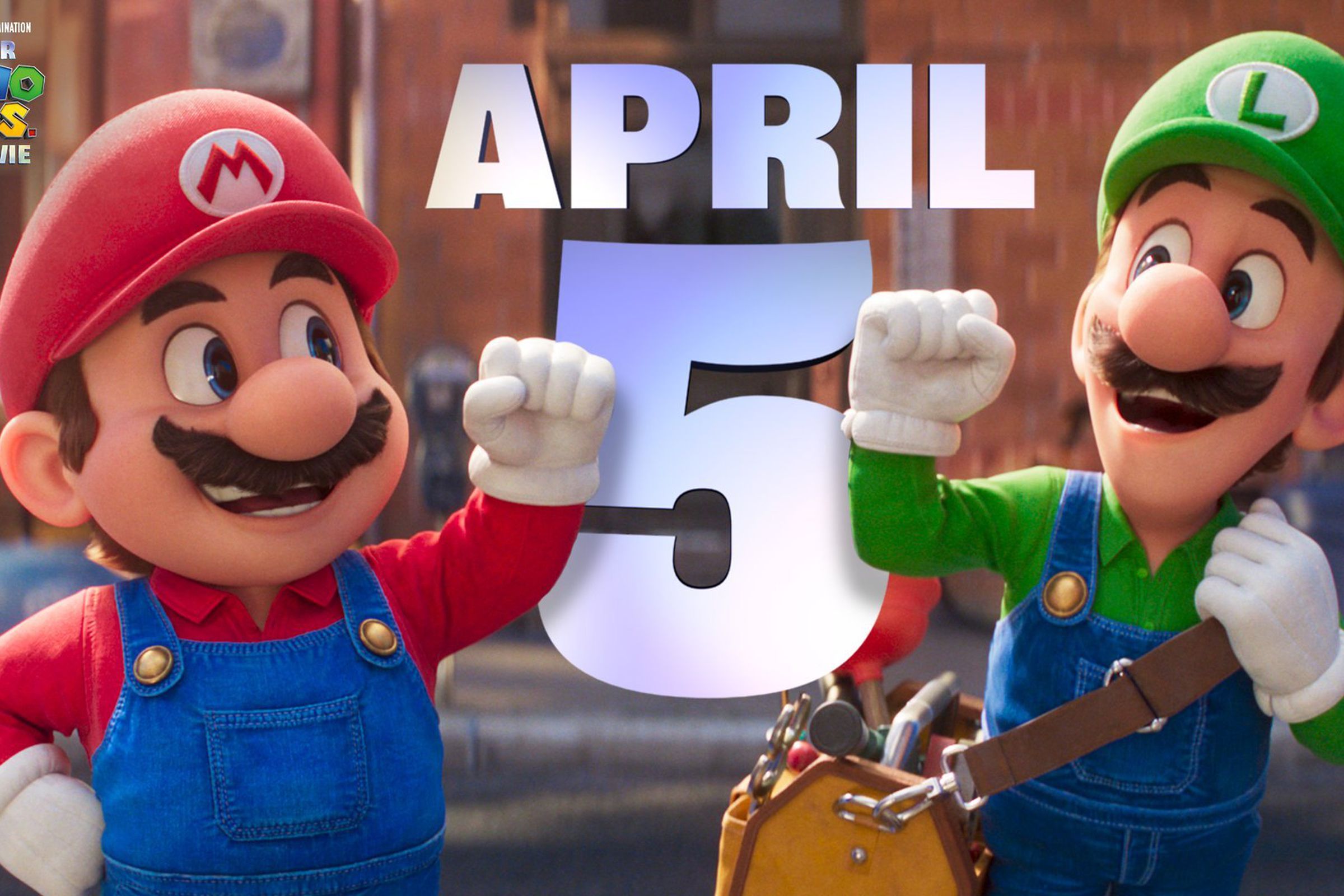 Super Mario Bros. movie release date - April 5th
