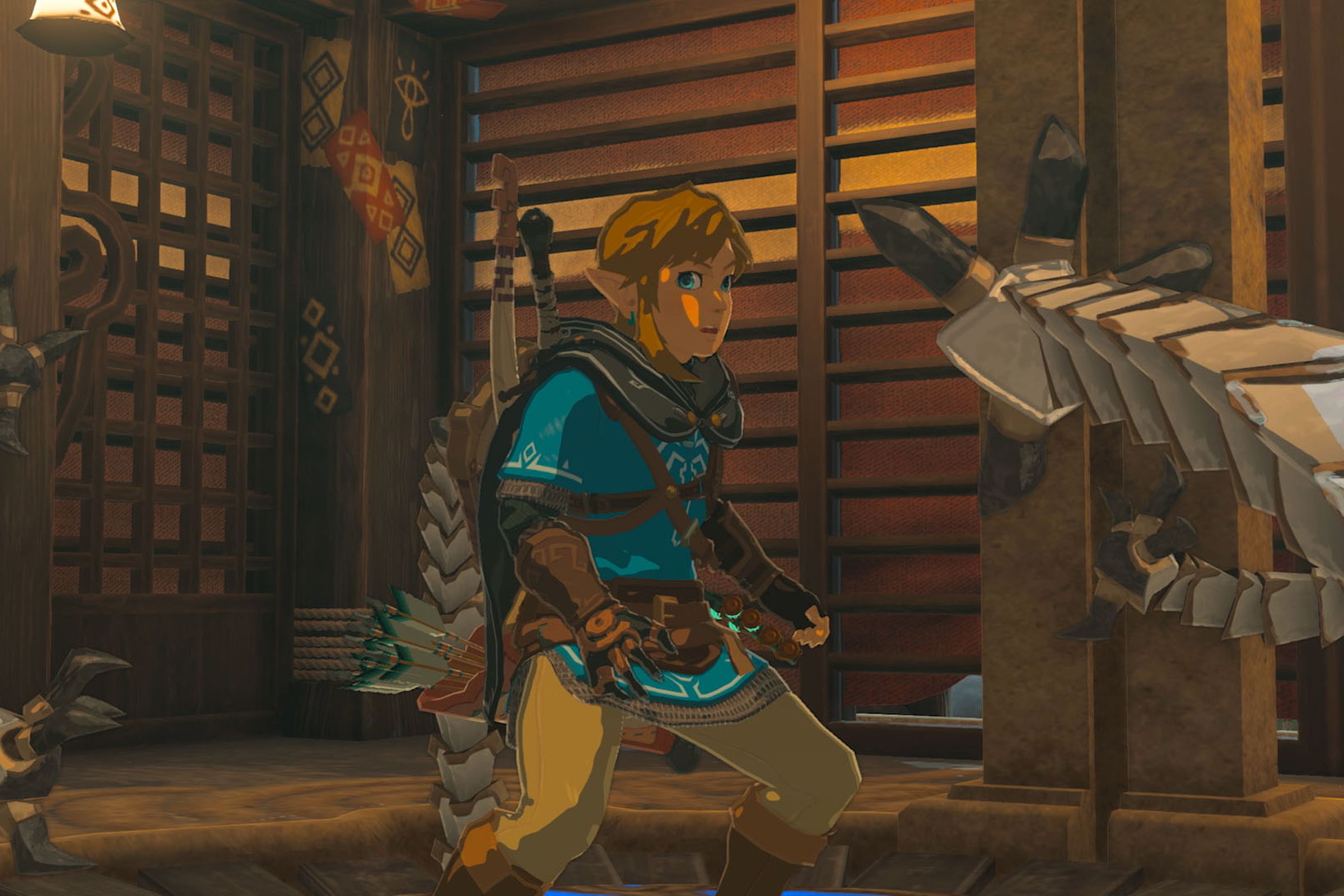 A screenshot from The Legend of Zelda: Tears of the Kingdom.