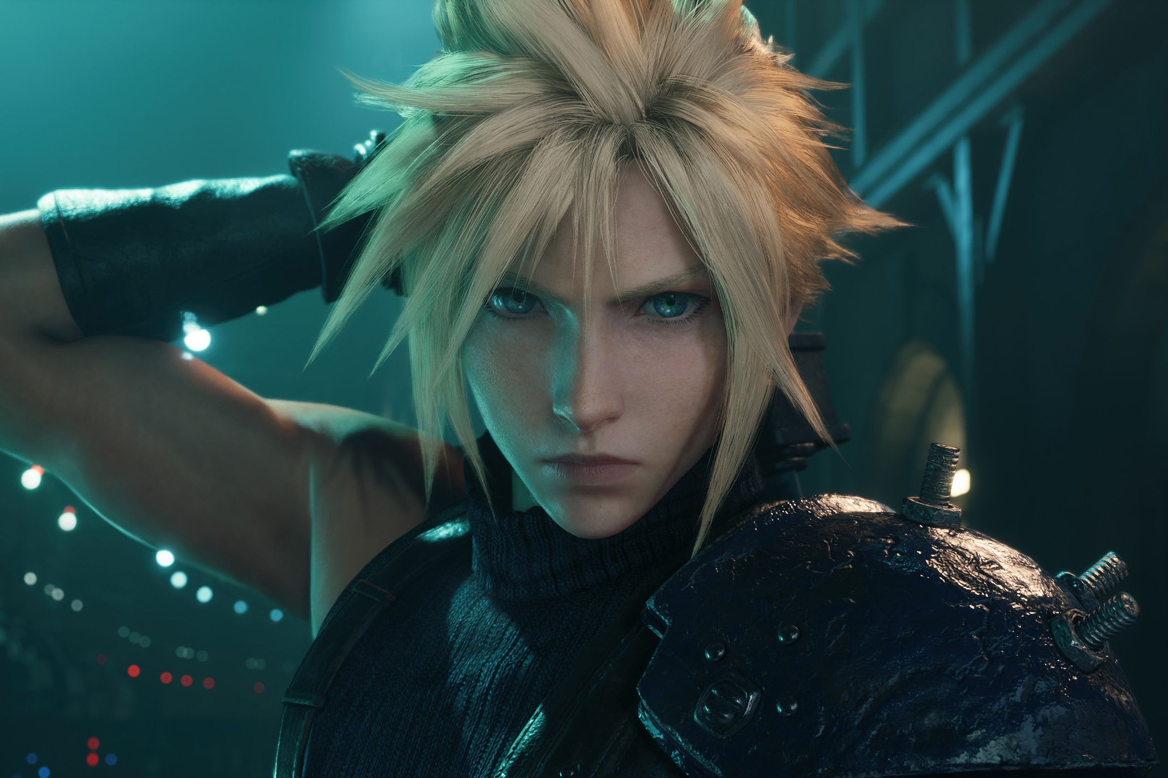 A screenshot of the video game Final Fantasy VII Remake.