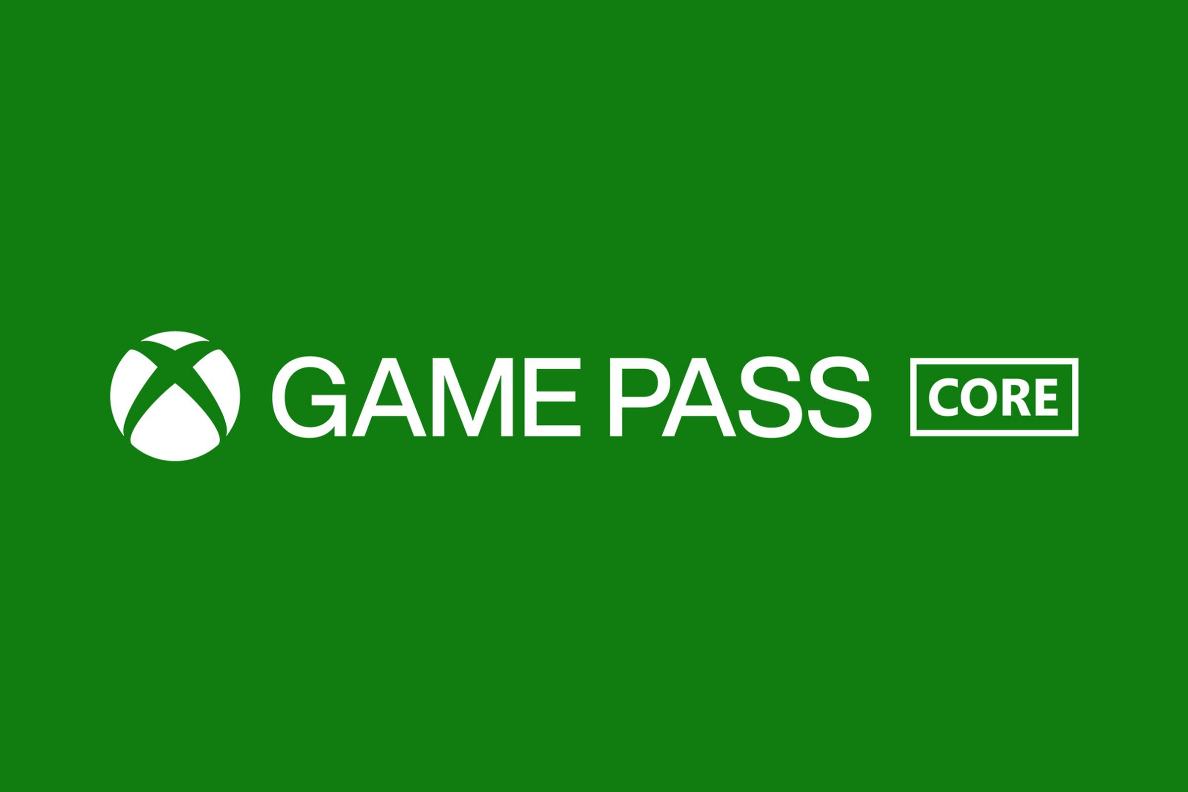 Illustration of Xbox Game Pass Core