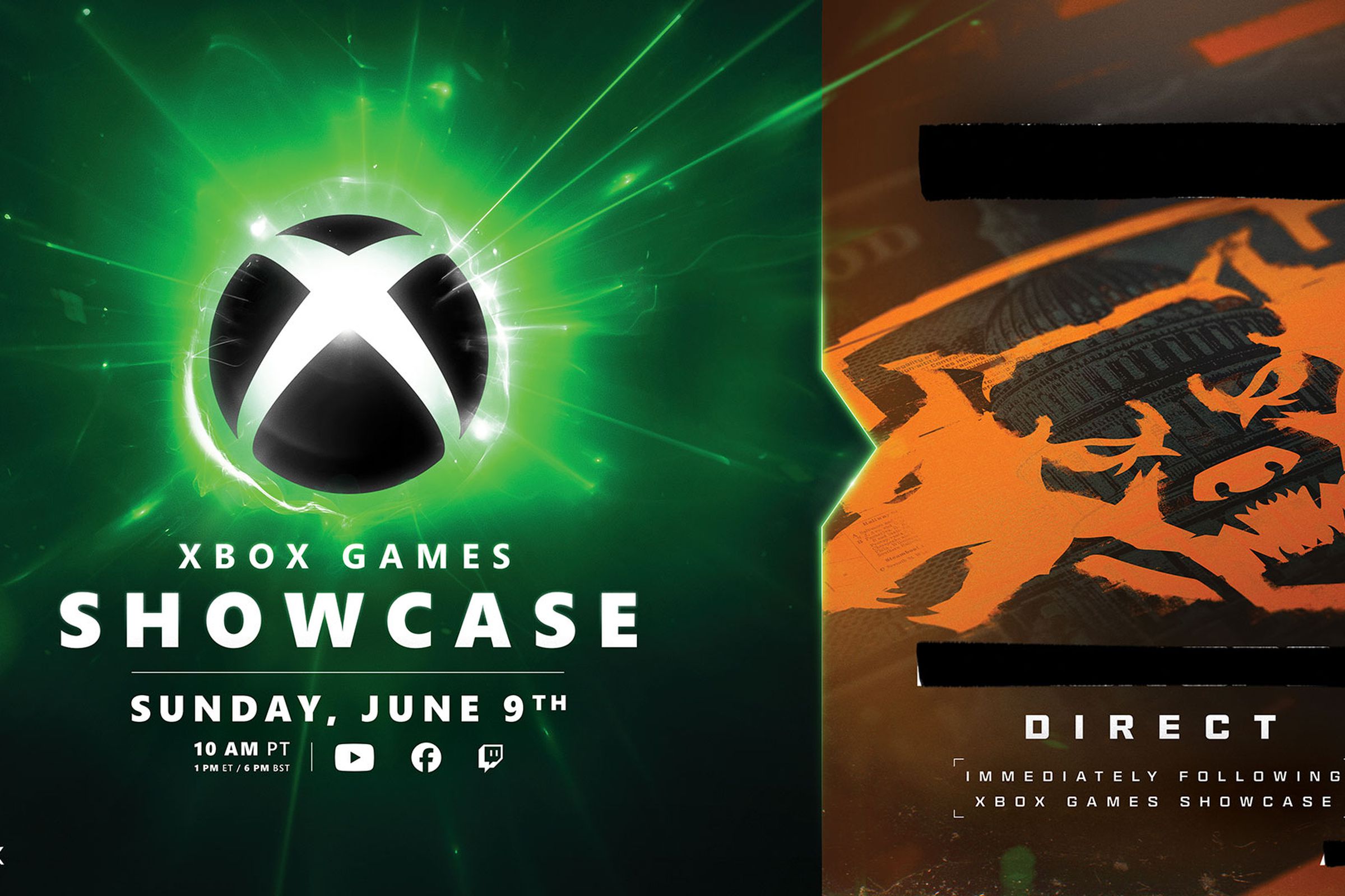 The Xbox showcase illustration