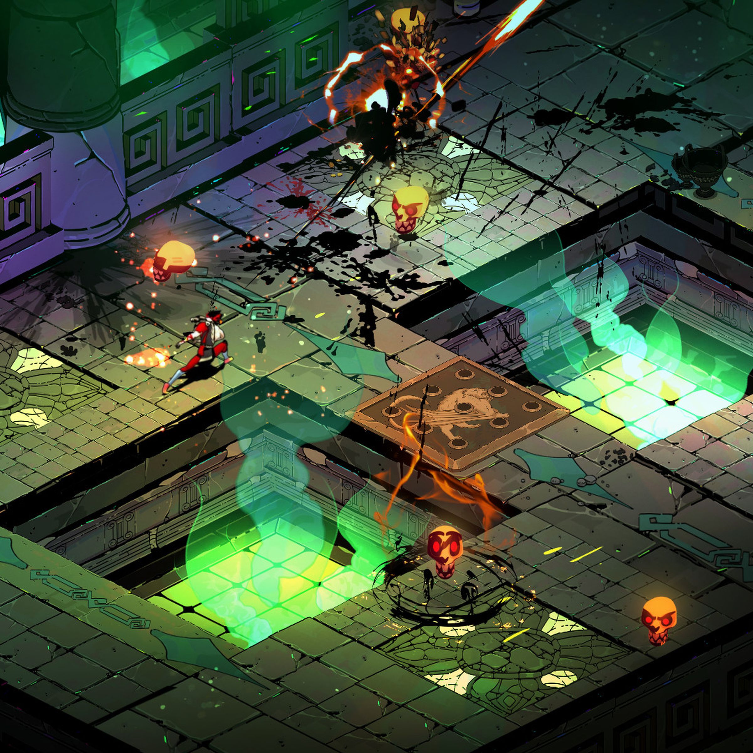 A screenshot from the video game Hades.