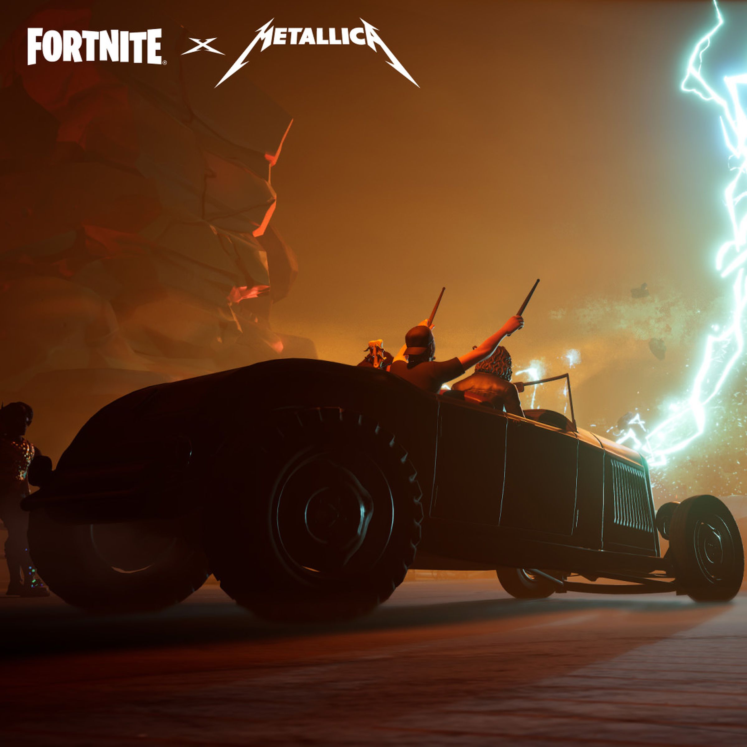 A screenshot from the video game Fortnite.