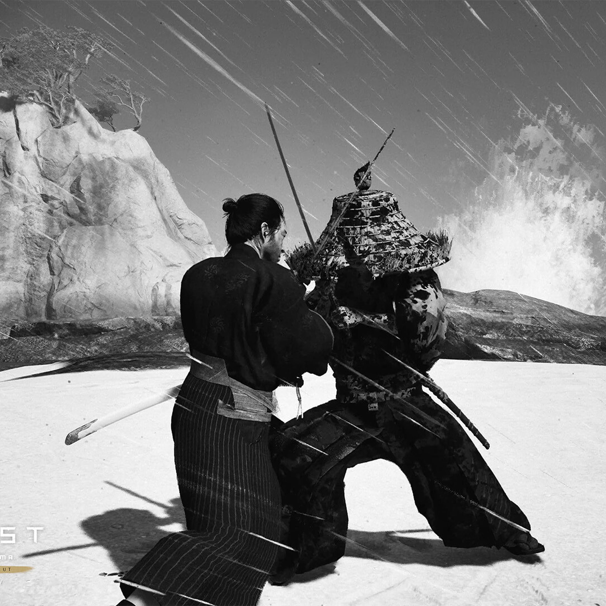 A screenshot of the video game Ghost of Tsushima.