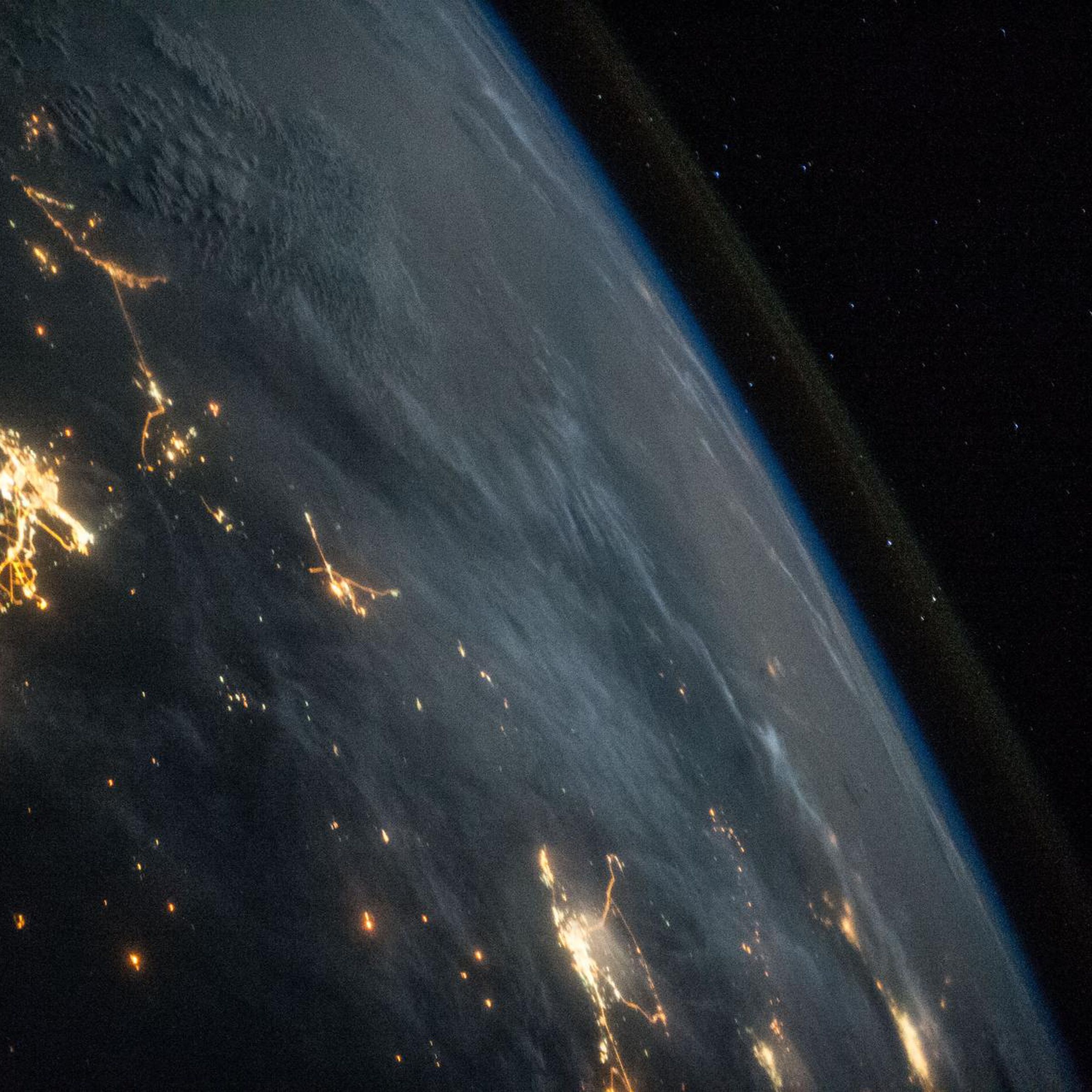A view of Earth from the International Space Station