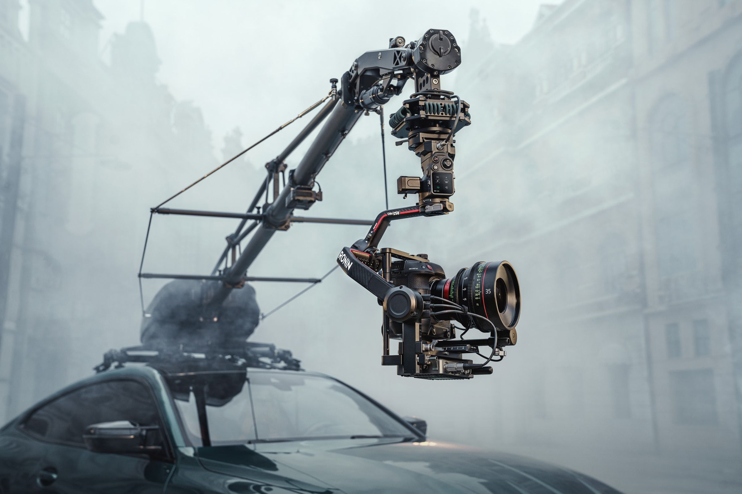 RS 3 Pro can be handheld, but it’s way more fun to mount on a car rig if you have one of those around.
