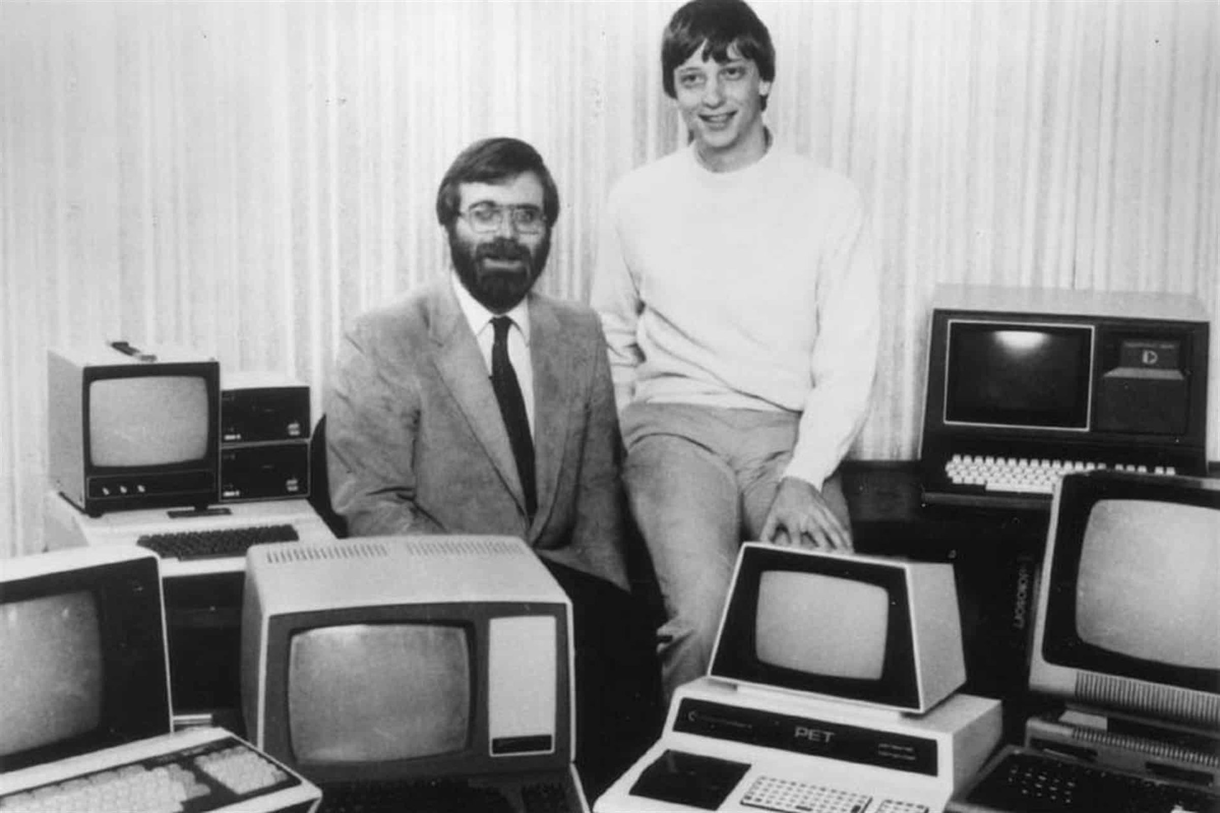 Paul Allen and Bill Gates in 1981.