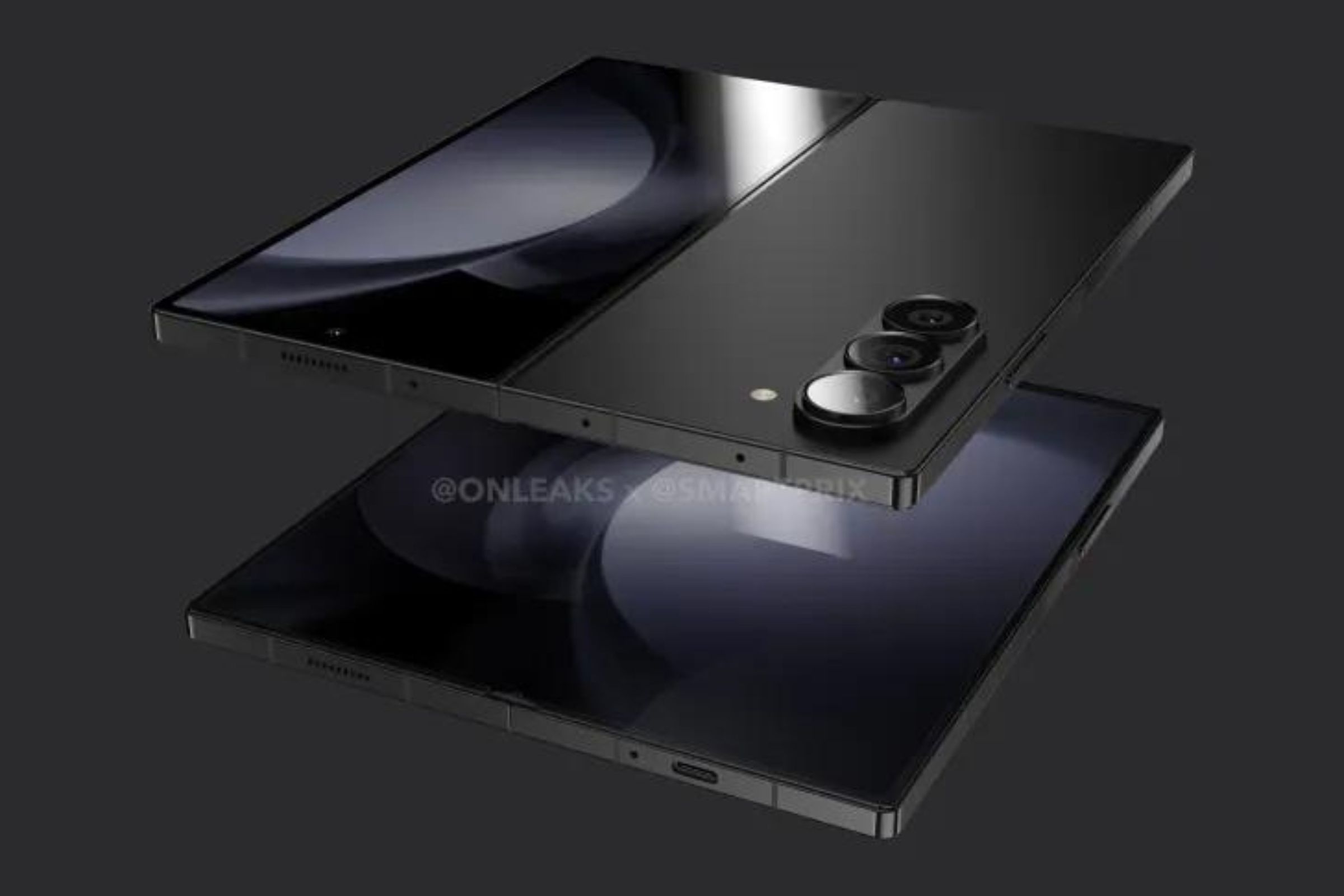A render showing the incoming Samsung Galaxy Z Fold 6.