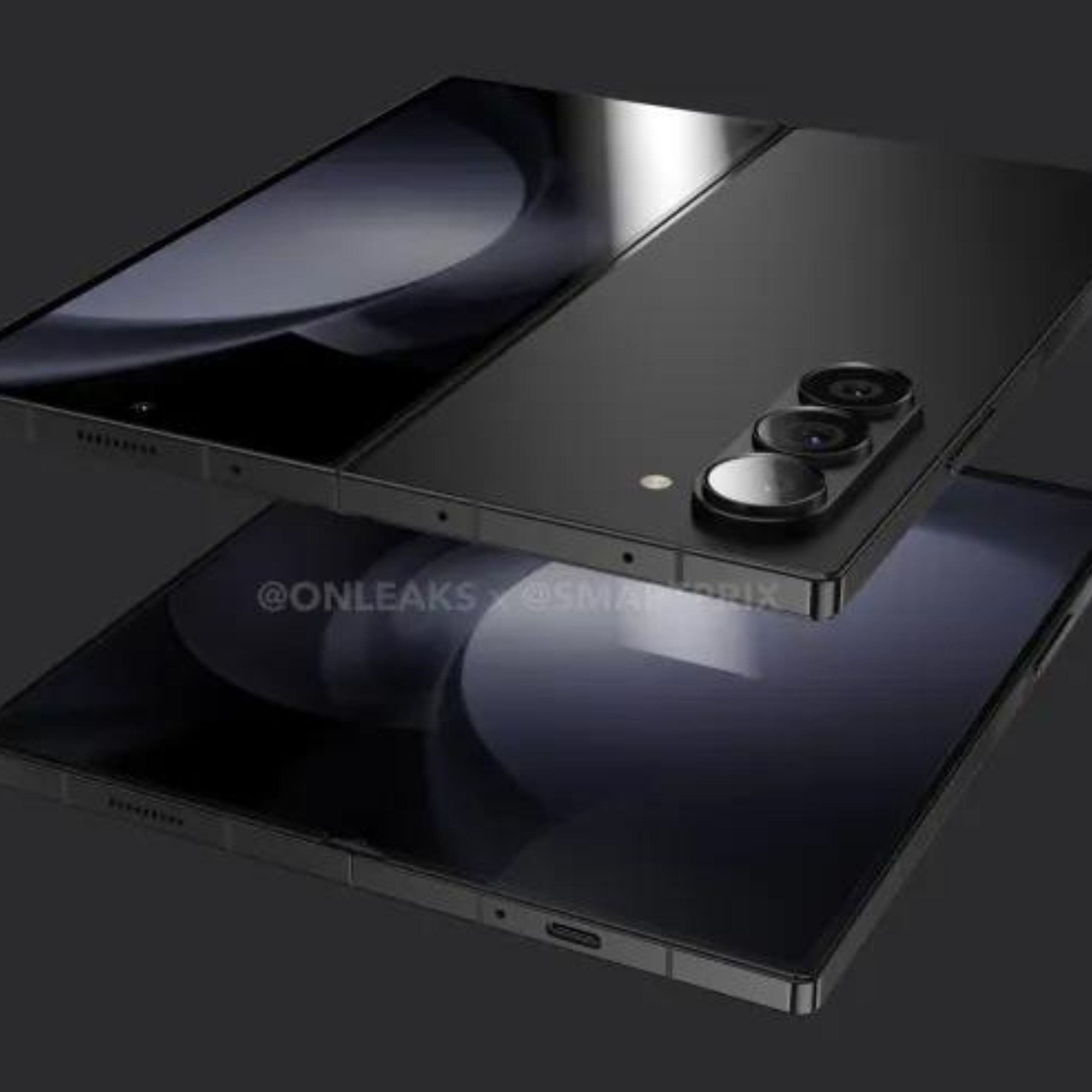 A render showing the incoming Samsung Galaxy Z Fold 6.