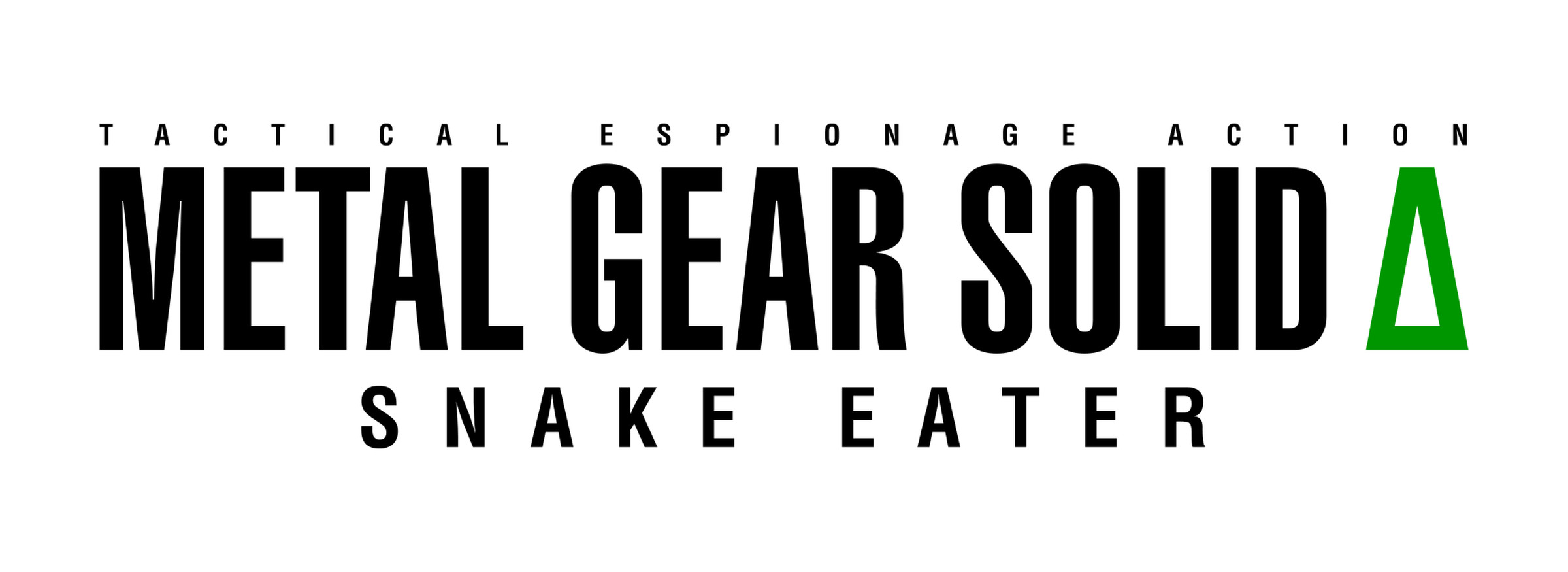 The logo for Metal Gear Solid Delta: Snake Eater.