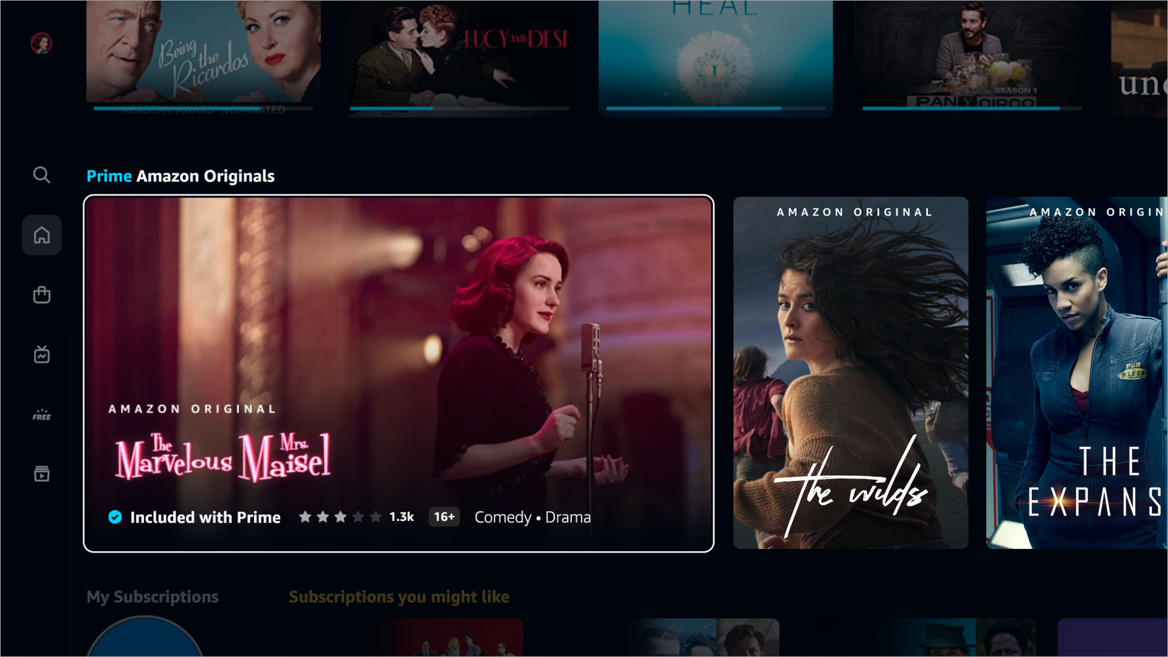 The new Prime Video is meant to feel less cluttered.