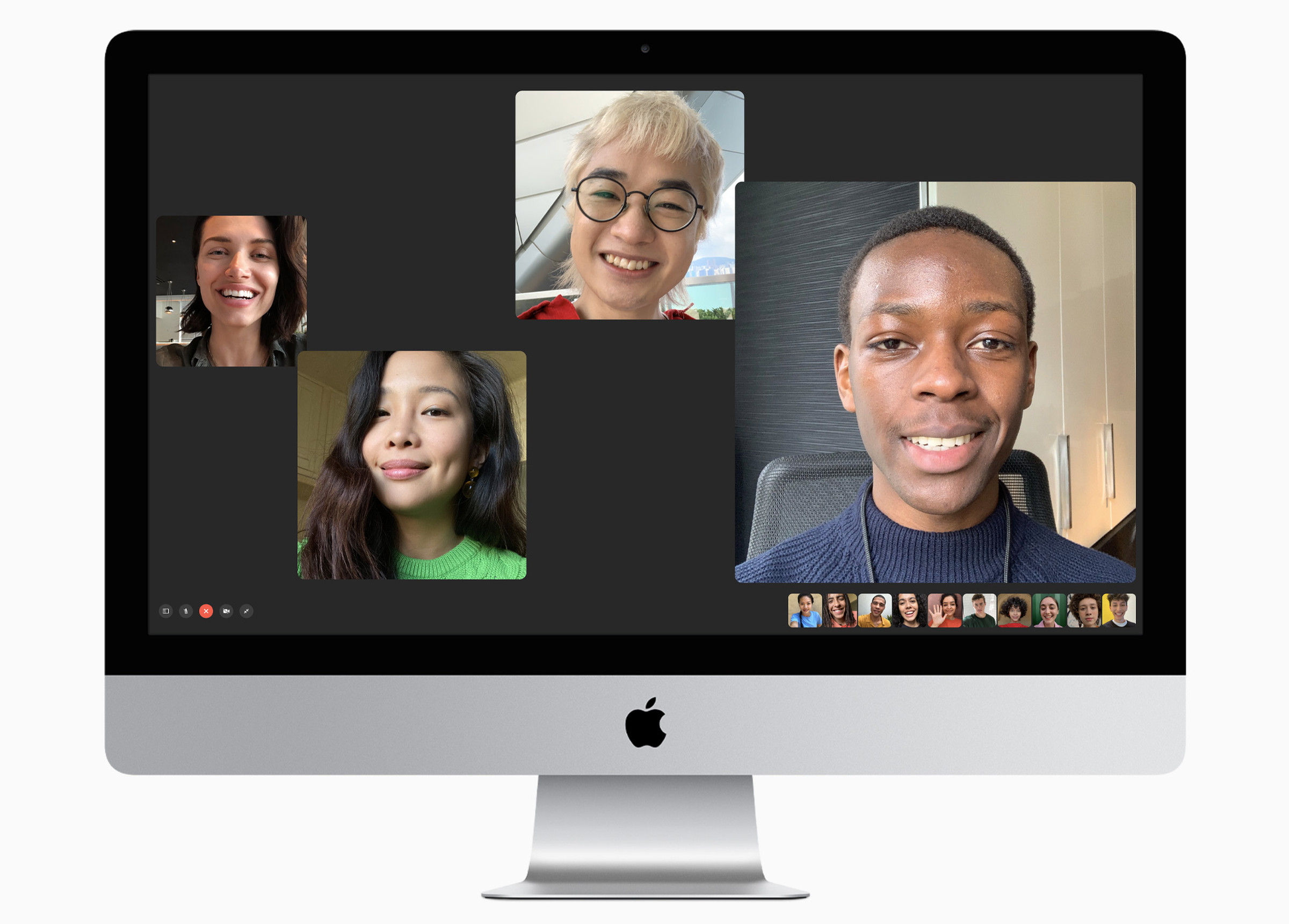 Apple has upgraded the webcam to a higher-resolution 1080p sensor.