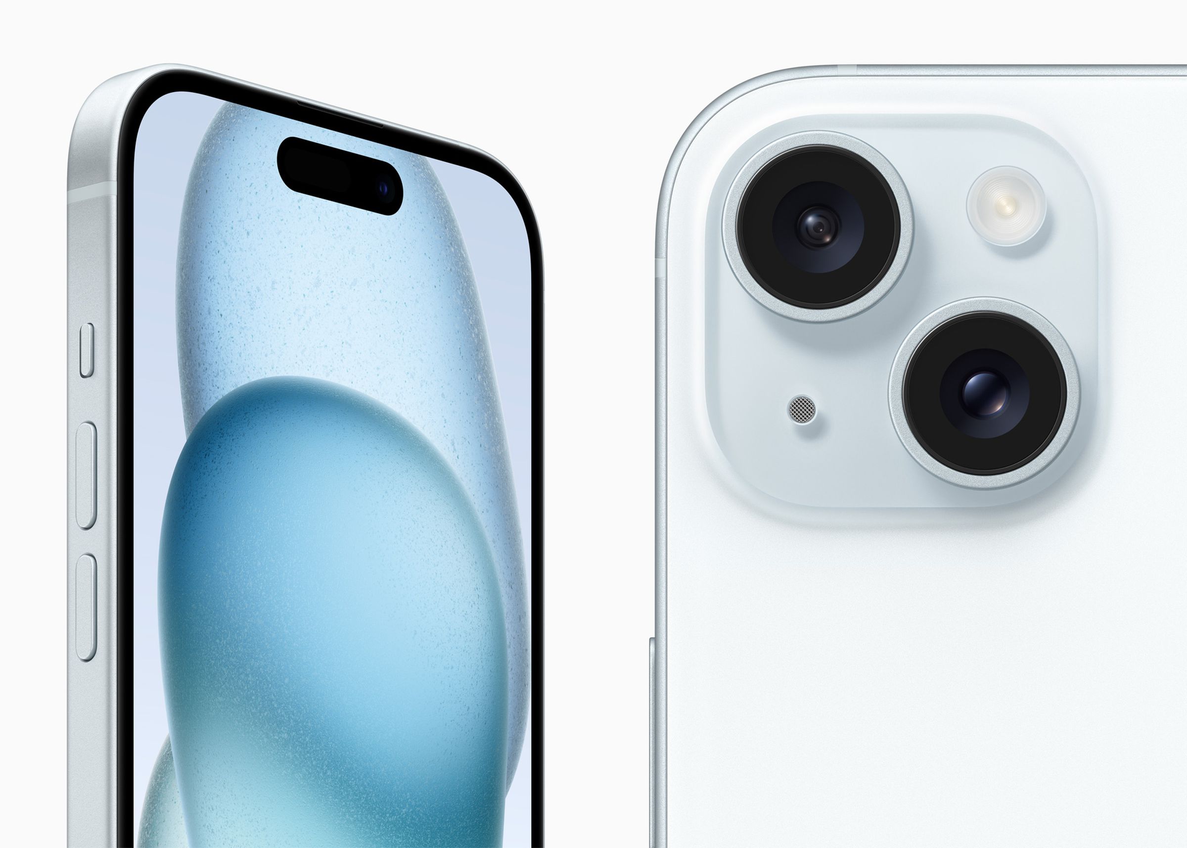 The iPhone 15 has the Dynamic Island and a camera upgrade.