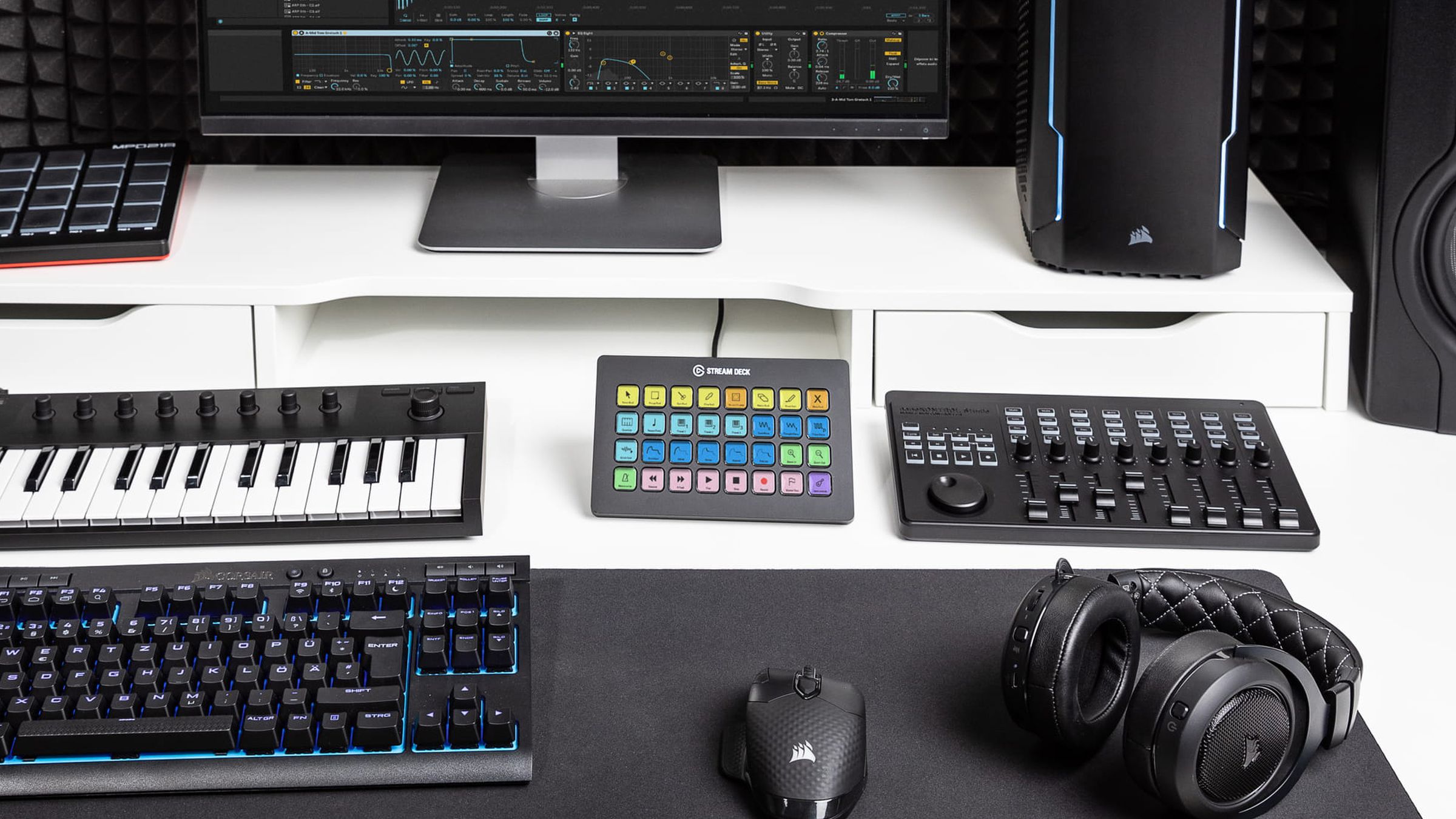 The Stream Deck XL in all its 32-key glory