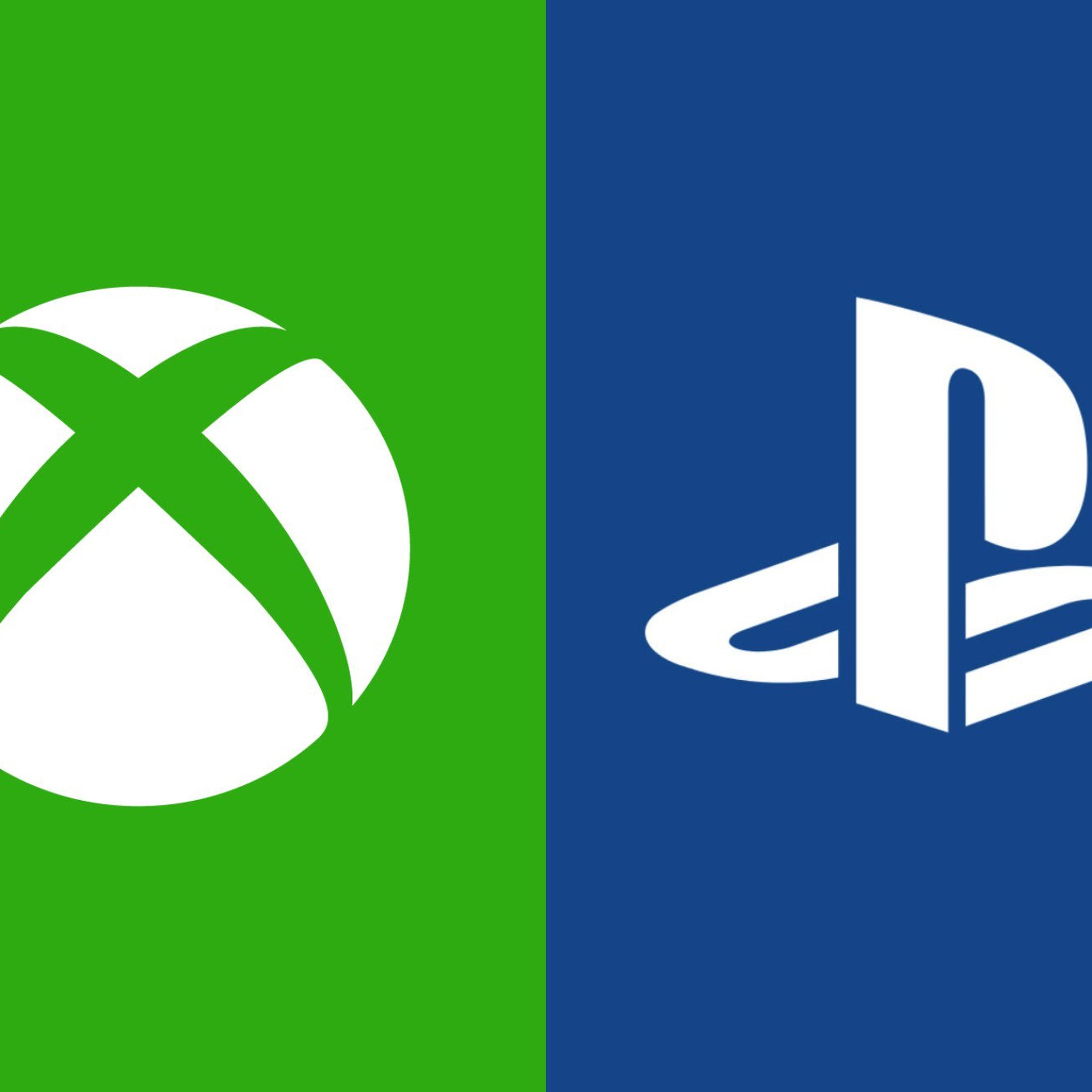 Illustration of Xbox and PlayStation logos