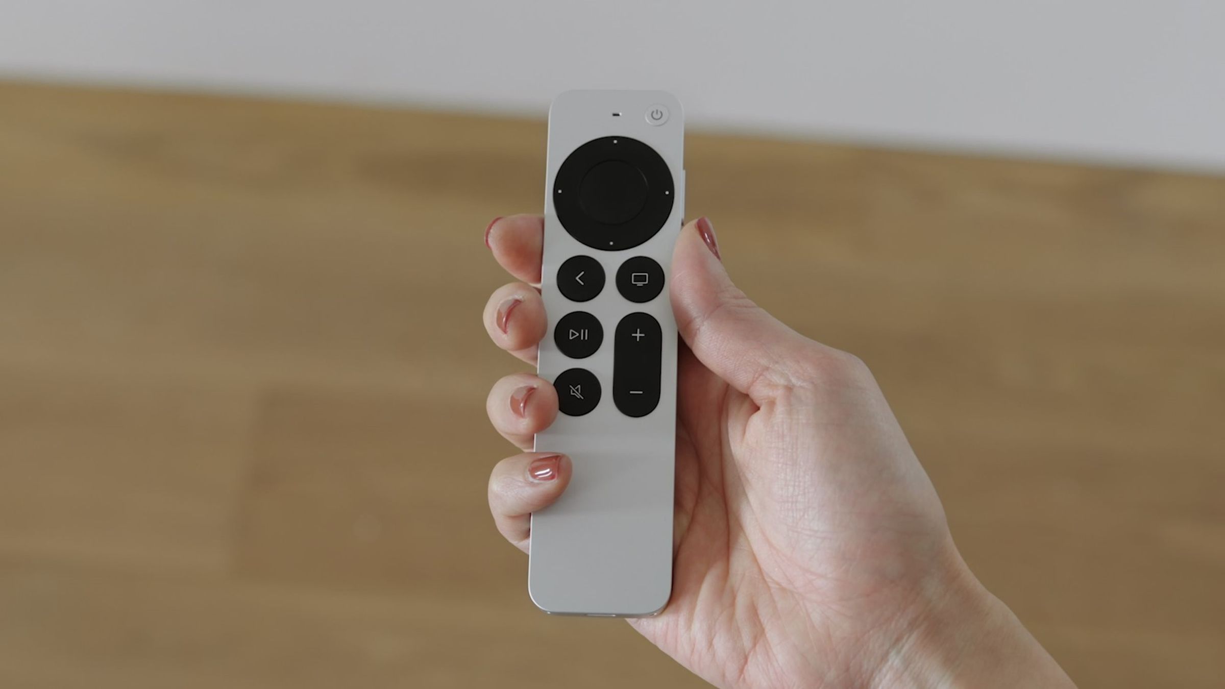Apple’s new Apple TV remote.