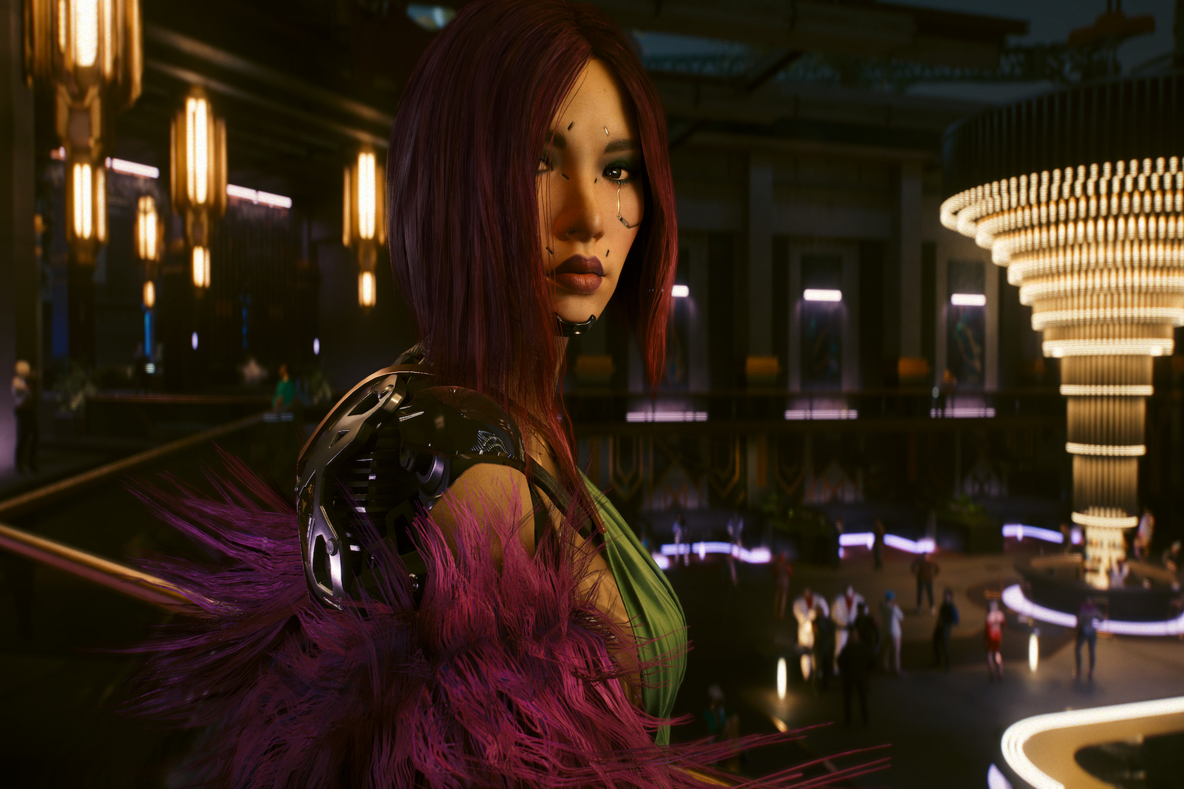 A screenshot from Cyberpunk 2077: Phantom Liberty.
