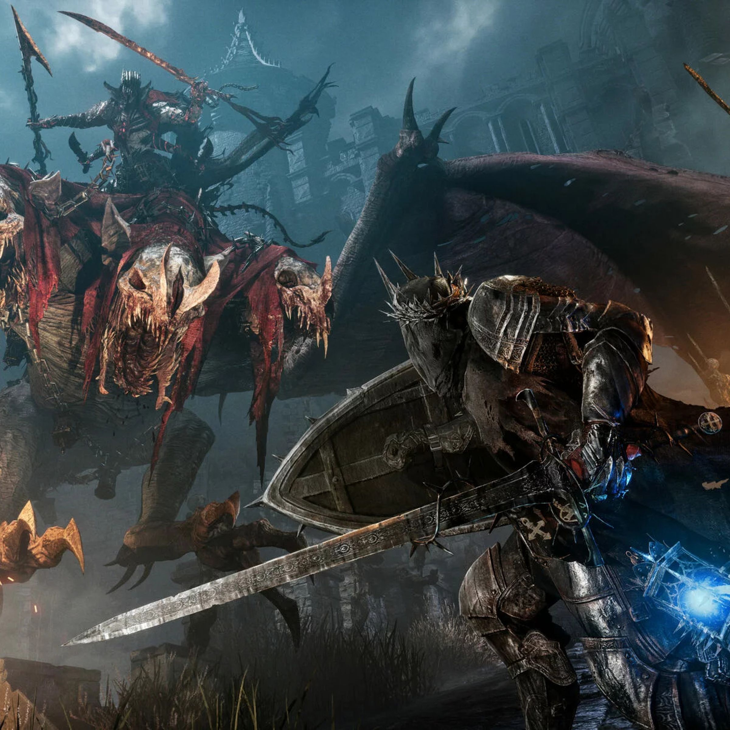 A screenshot of Lords of the Fallen, I think. Unless it’s Ashfall.