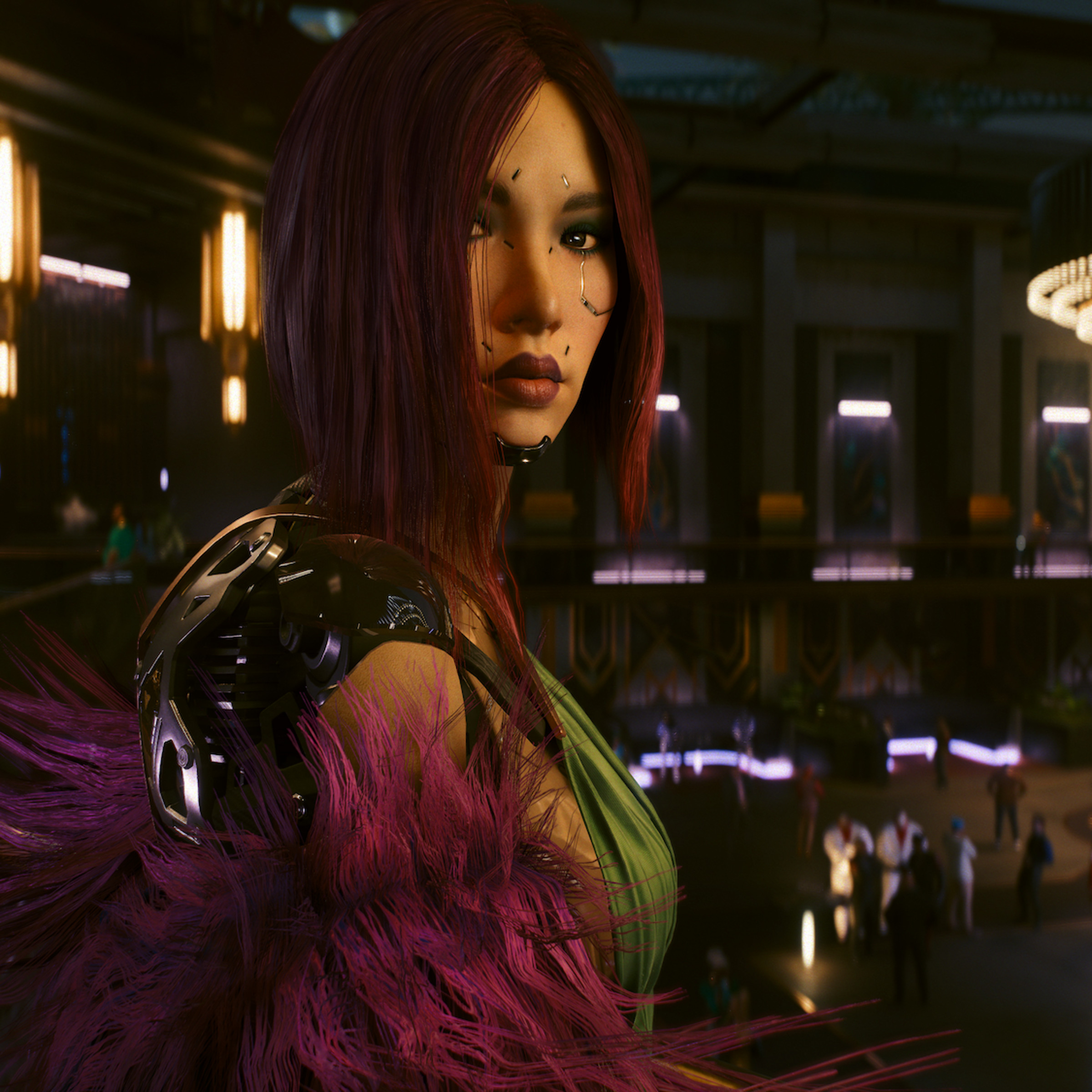 A screenshot from Cyberpunk 2077: Phantom Liberty.