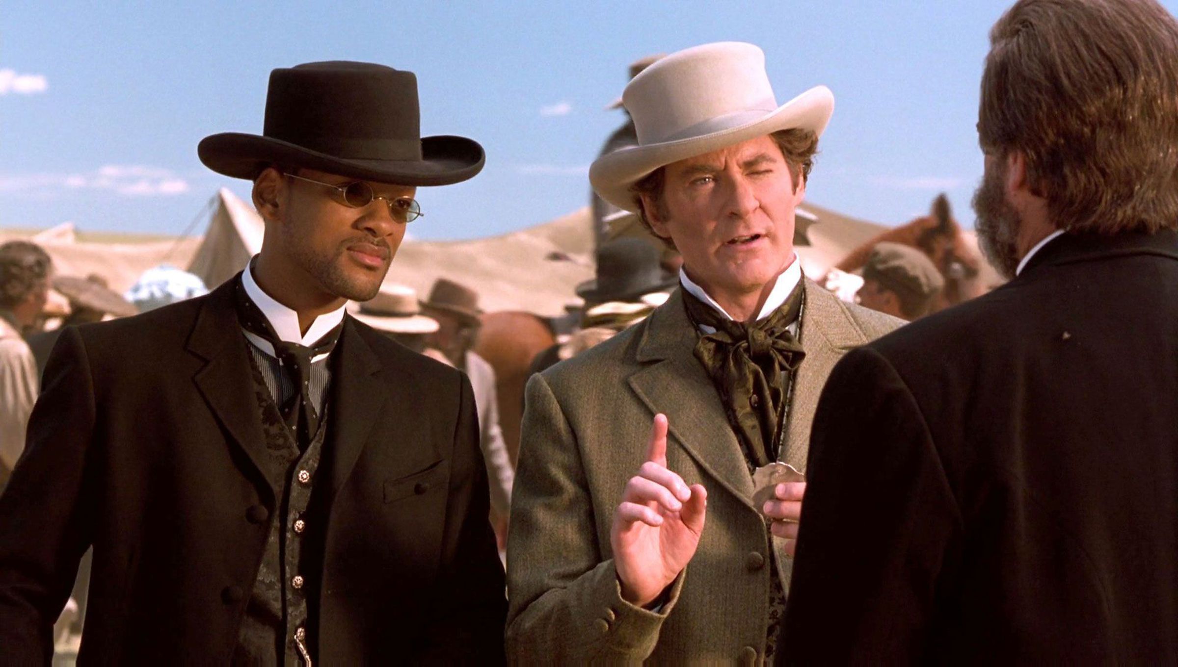 Will Smith and Kevin Kline in Wild Wild West.