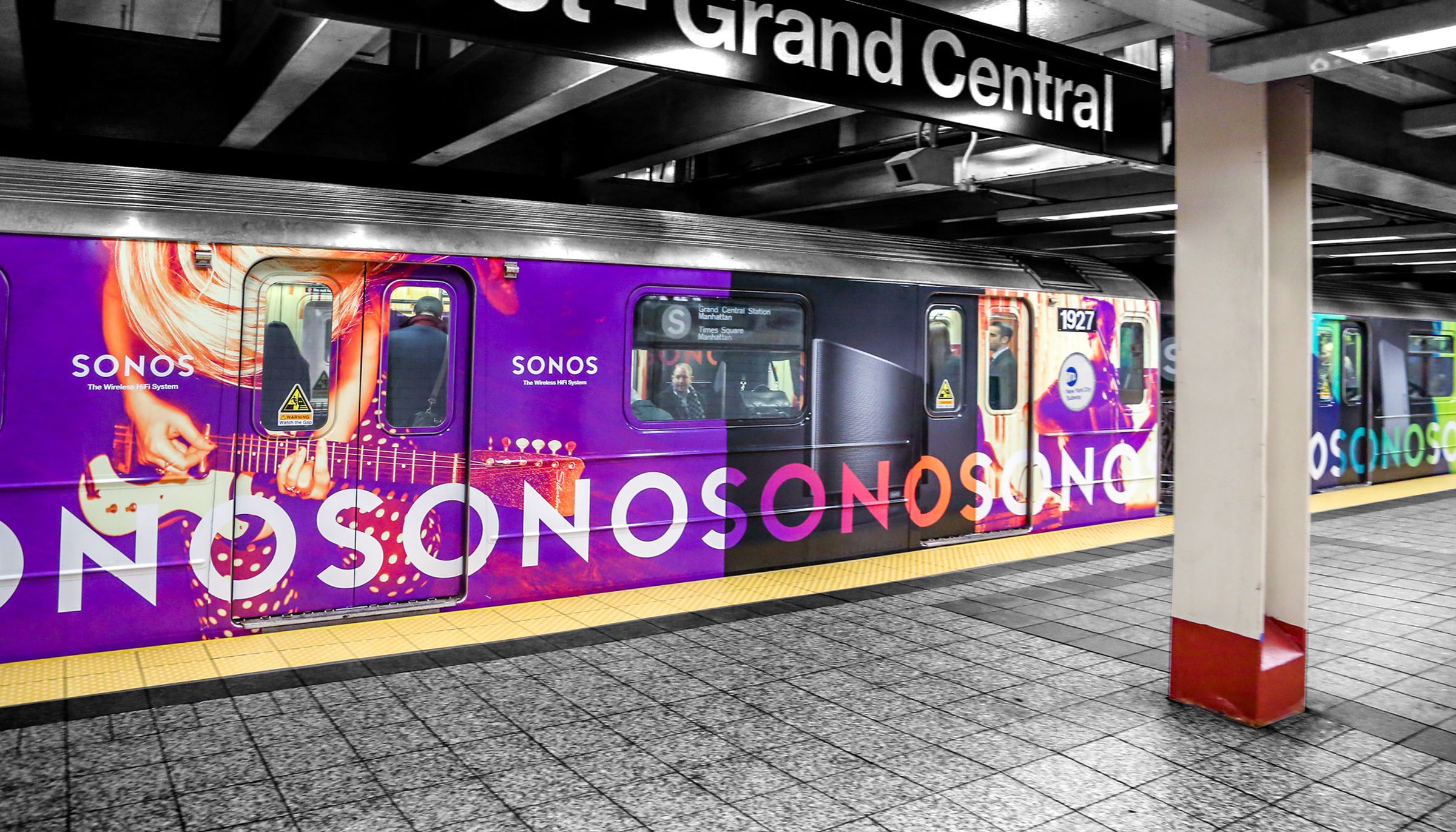 Sonos subway car