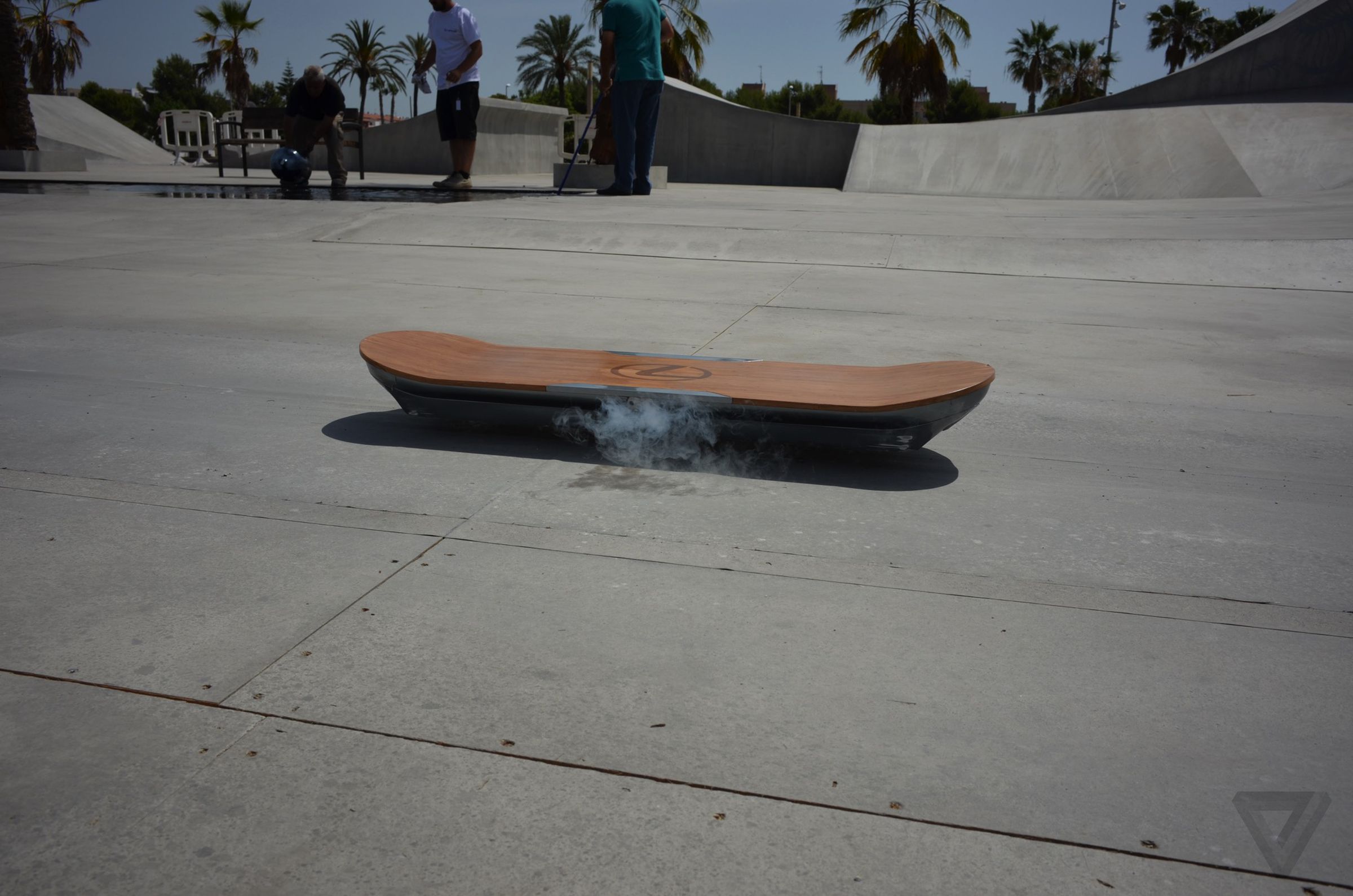 Lexus hoverboard and hoverpark pictures