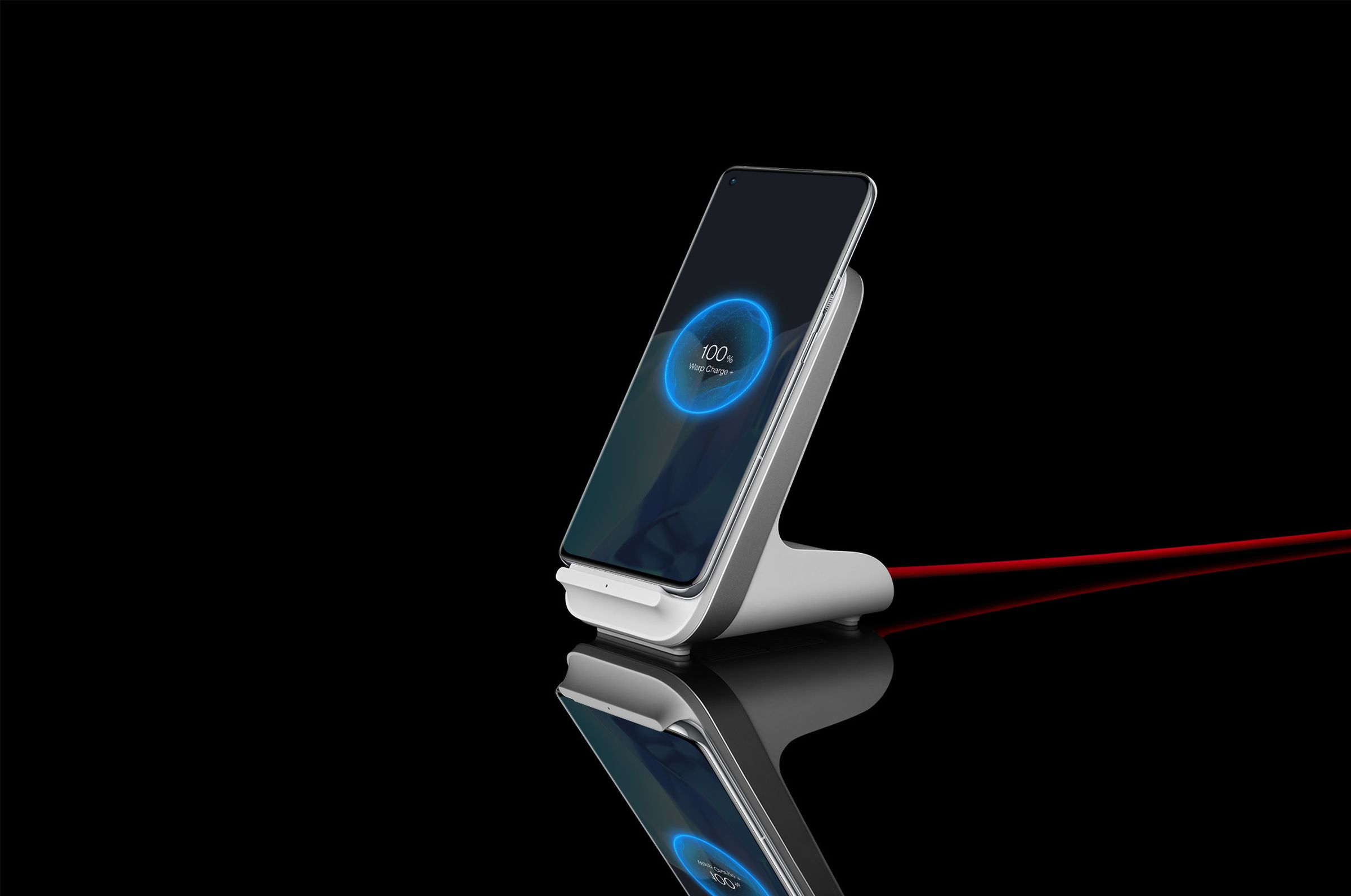 The new Warp Charge 50 wireless charger now features a detachable cable based on user feedback.