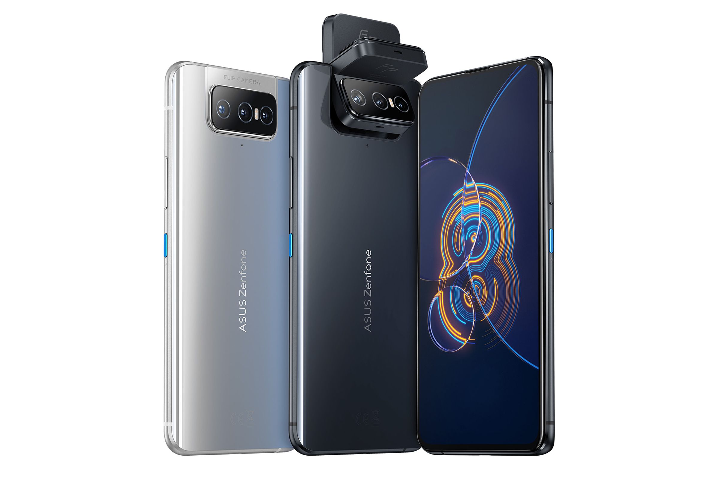 The ZenFone 8 Flip’s rotating camera housing features a stronger, more durable motor this year.