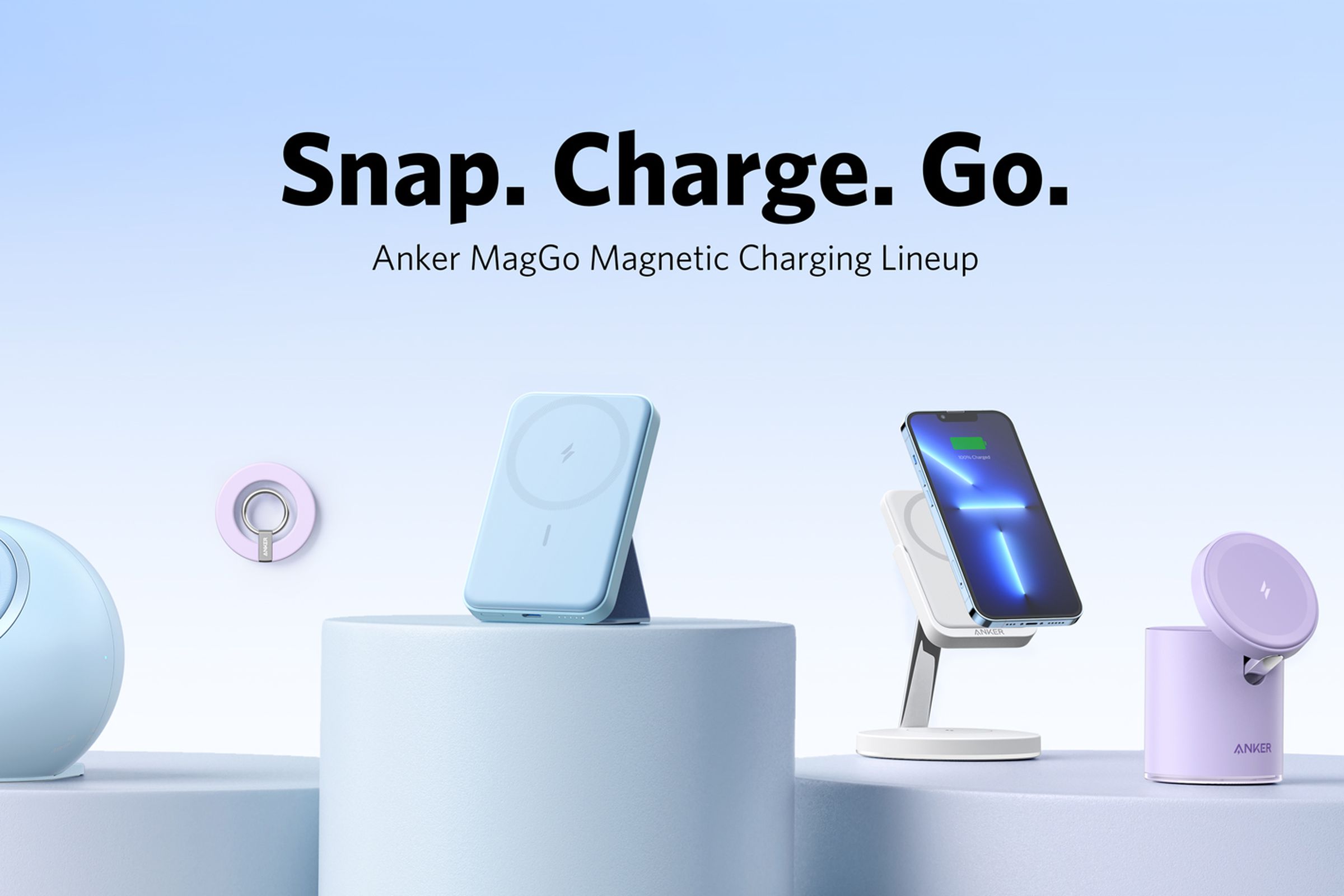 Anker is introducing MagGo, its lineup of six MagSafe-compatible products for iPhones.