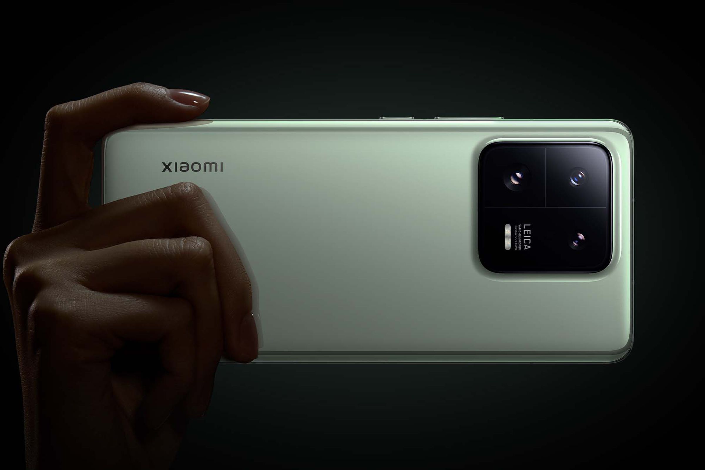 Xiaomi 13 Pro from the rear.