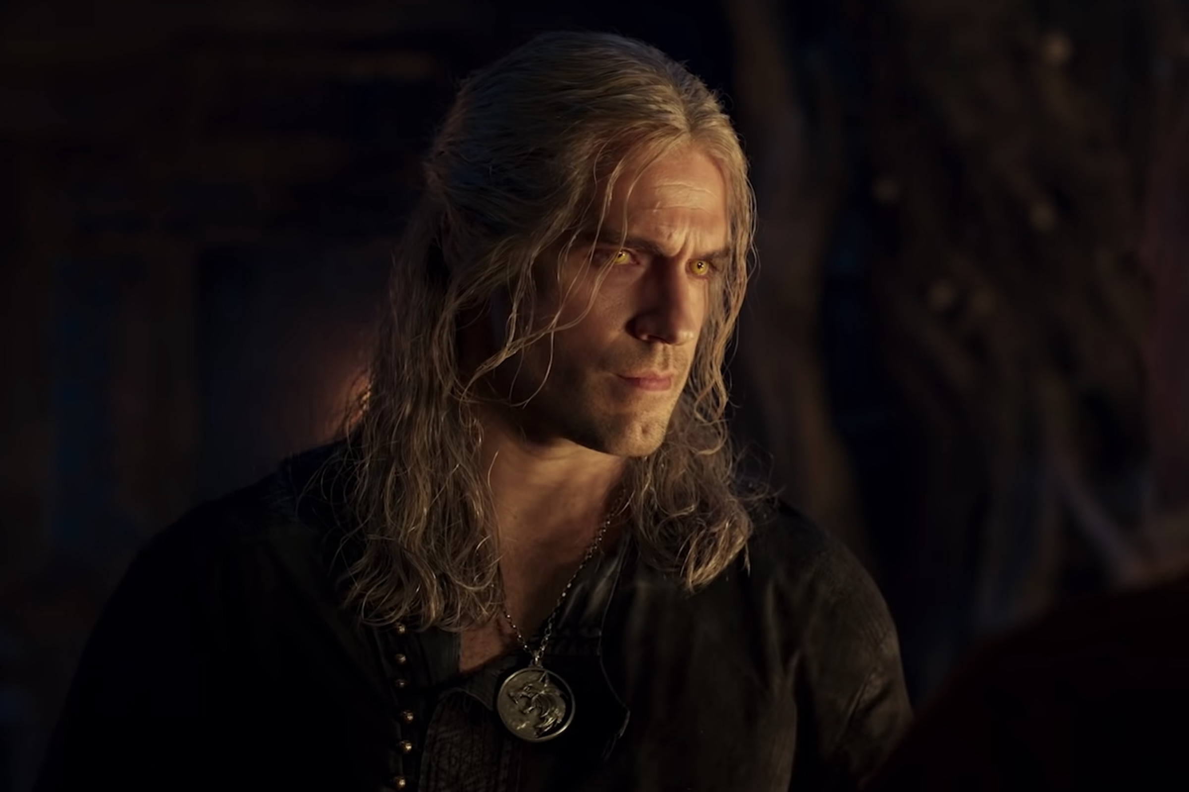 Geralt in The Witcher.