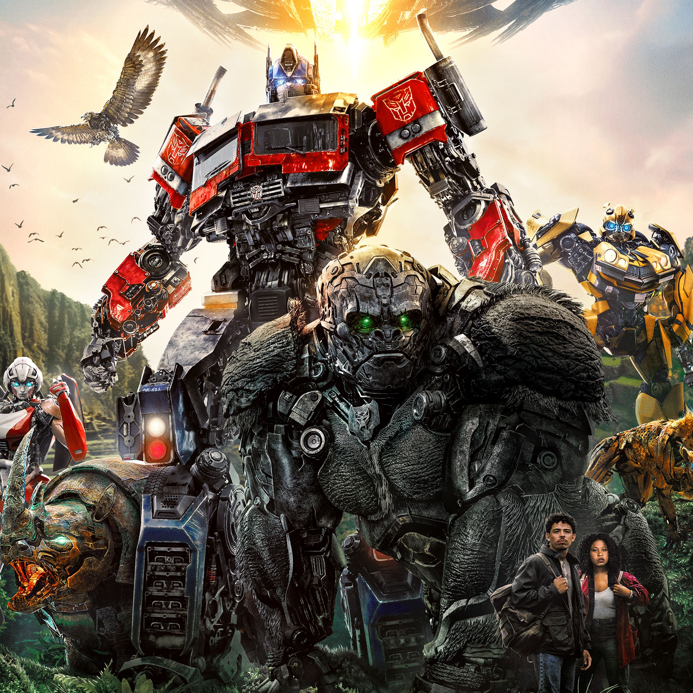 Transformers: Rise of the Beasts promo art