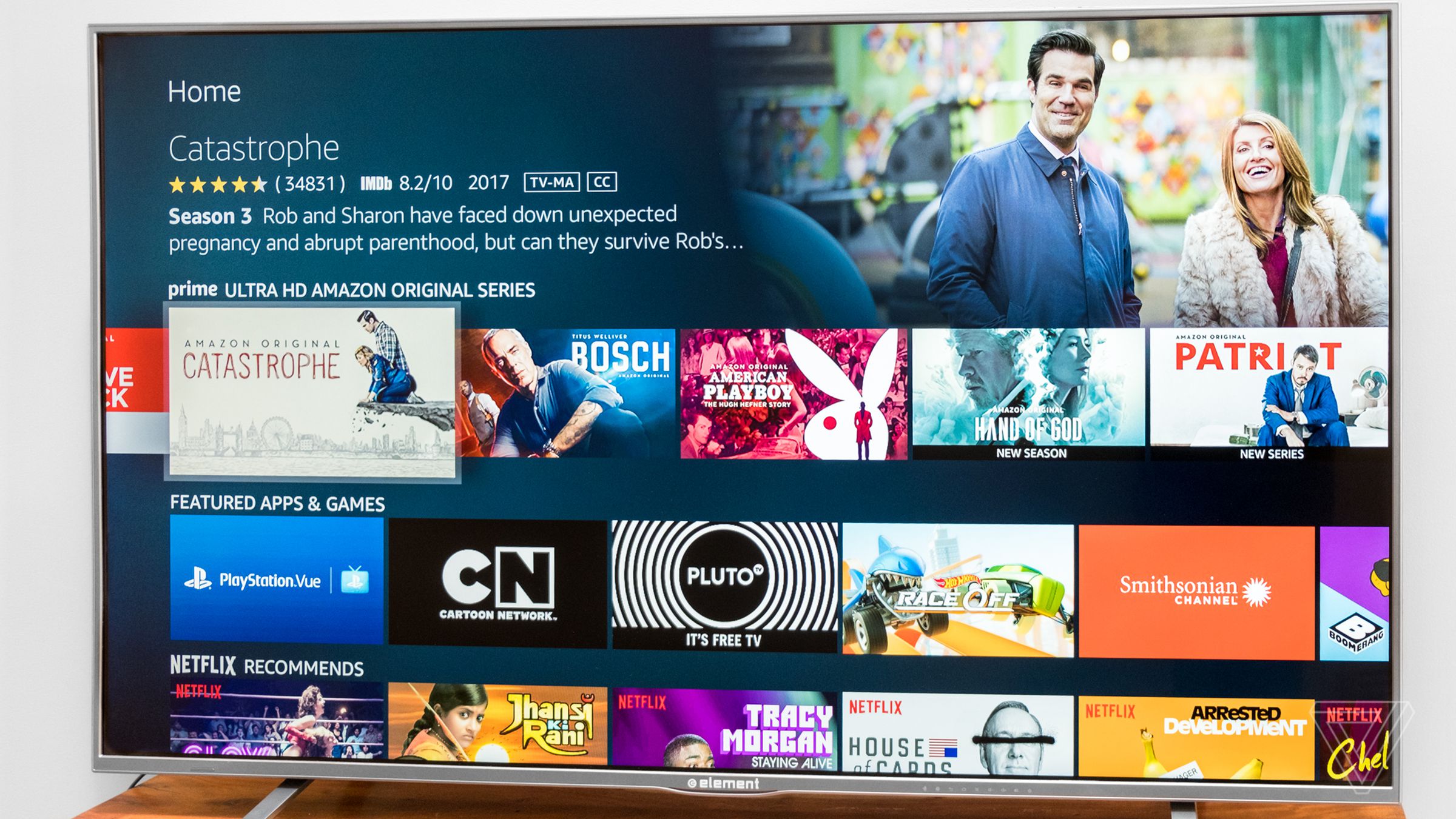 The original Fire TV Edition was announced at CES 2017.
