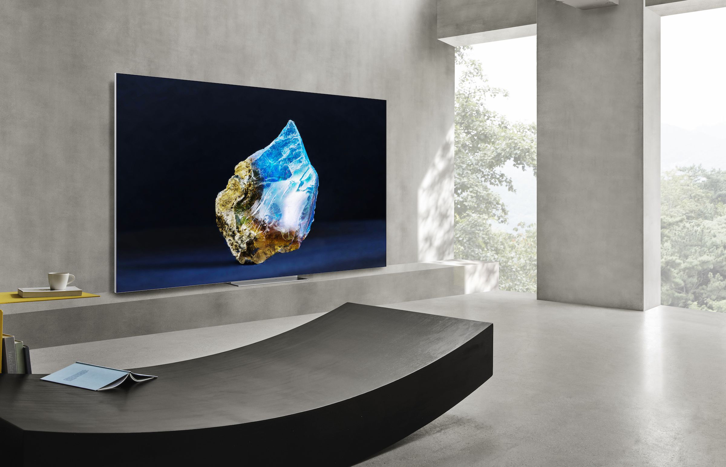 An image of Samsung’s 2023 76-inch MicroLED TV.