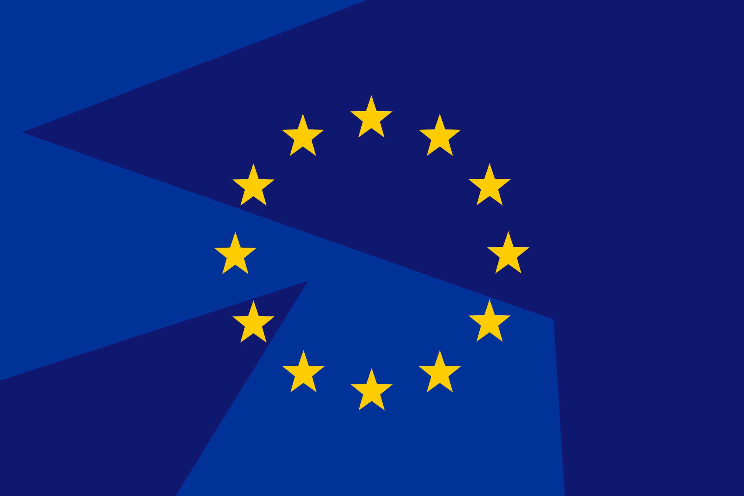 Image of the EU flag.