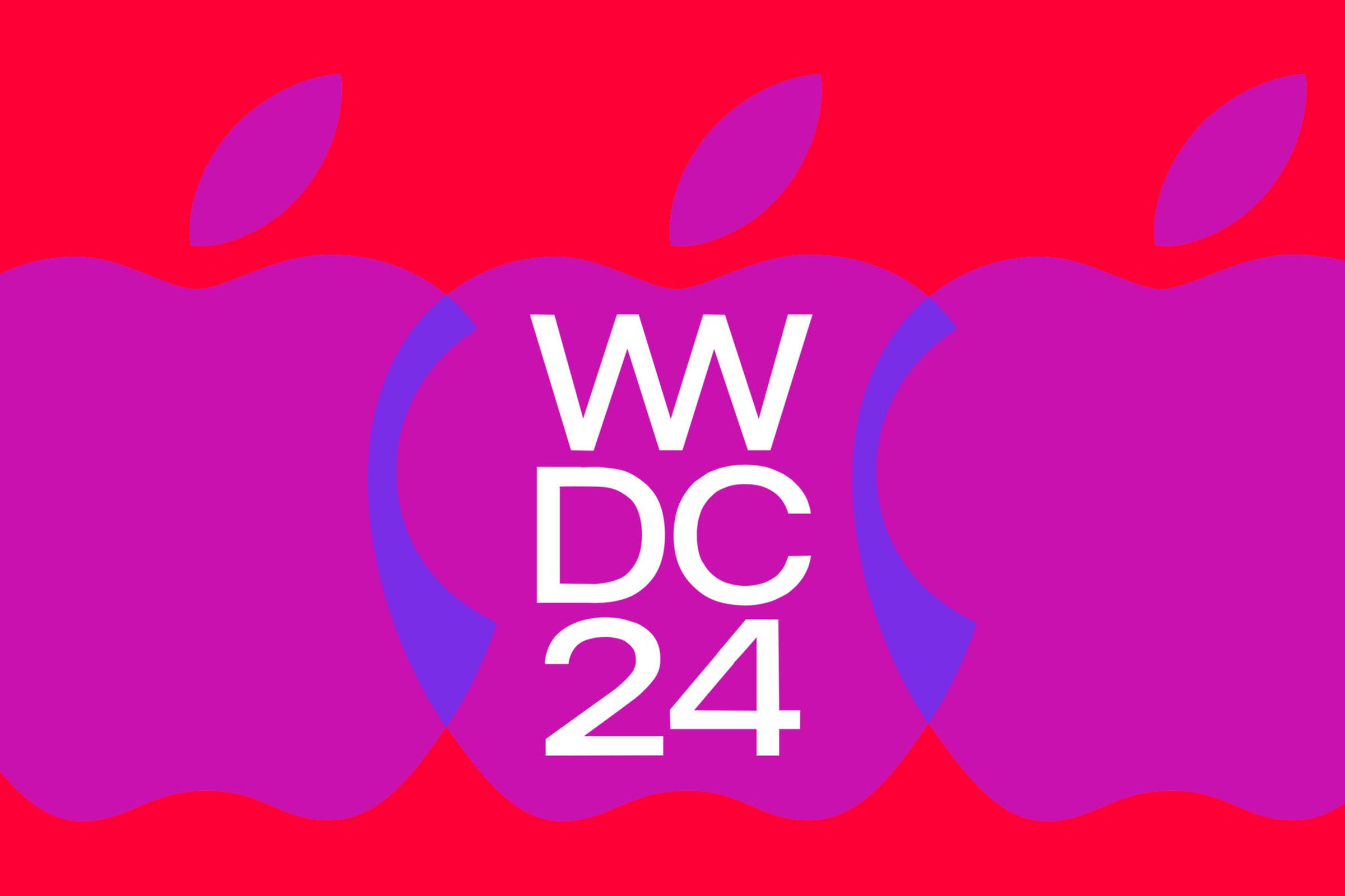 Illustration of the WWDC 2024 logo.