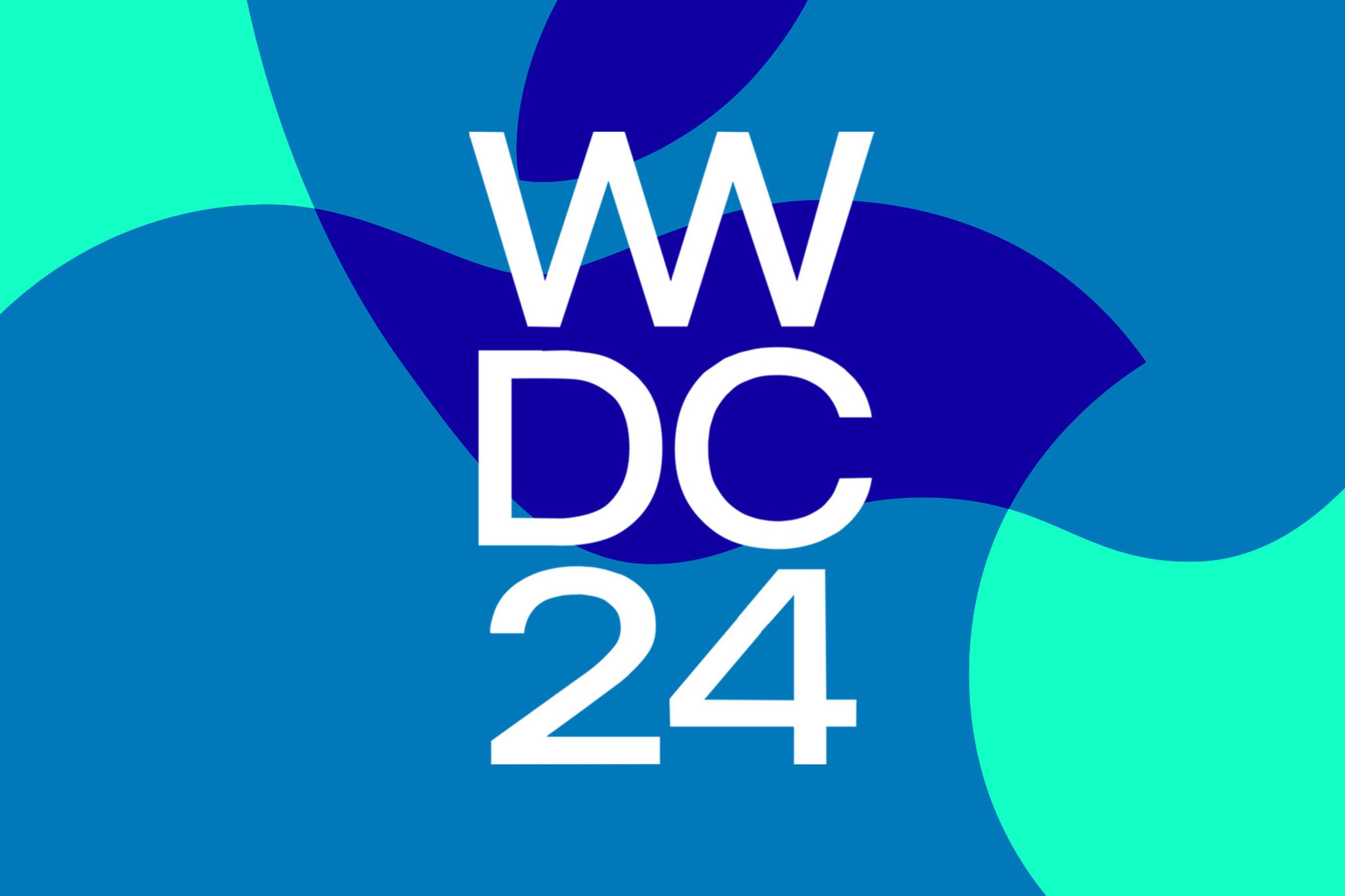 Illustration of the WWDC 2024 logo.