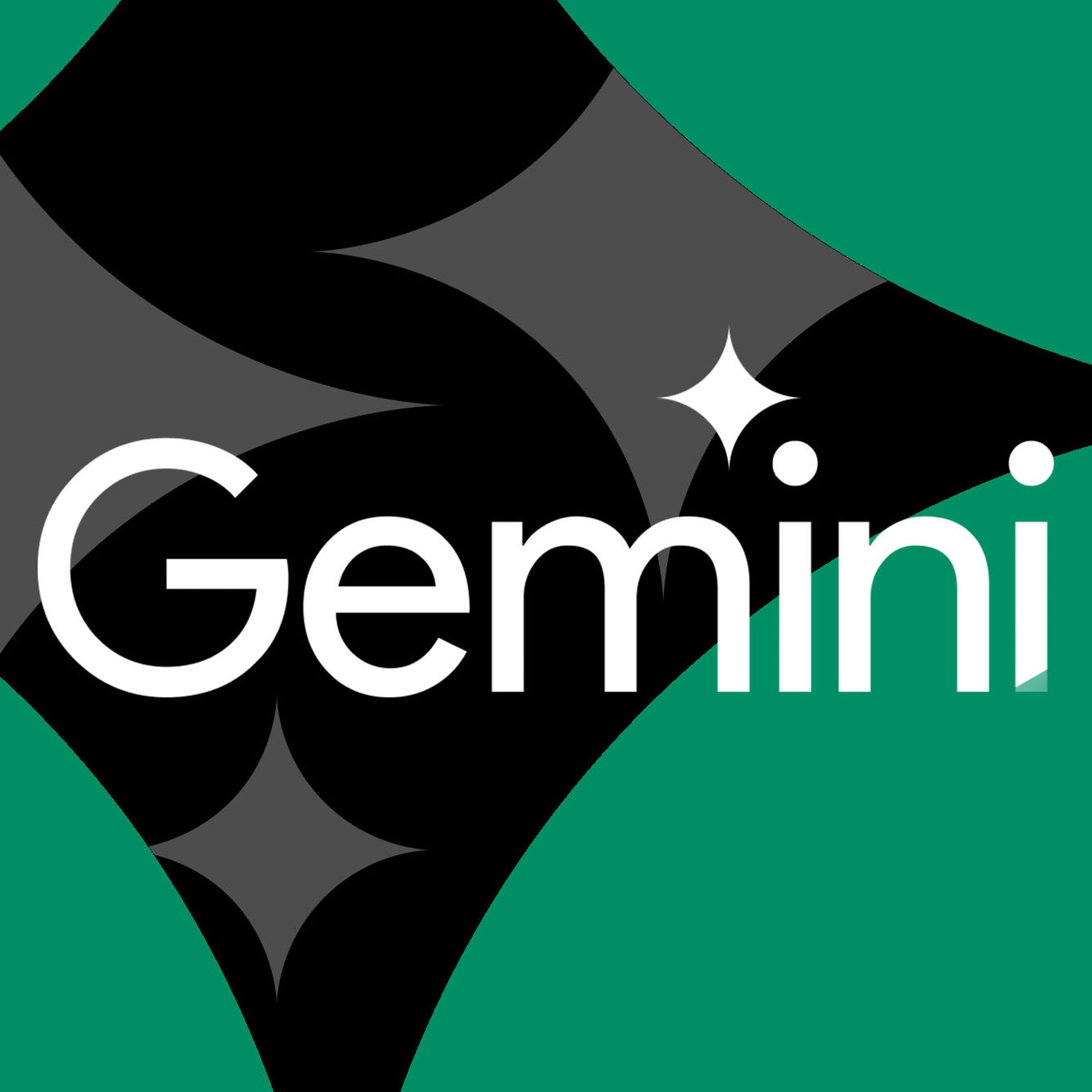 Vector illustration of the Google Gemini logo.