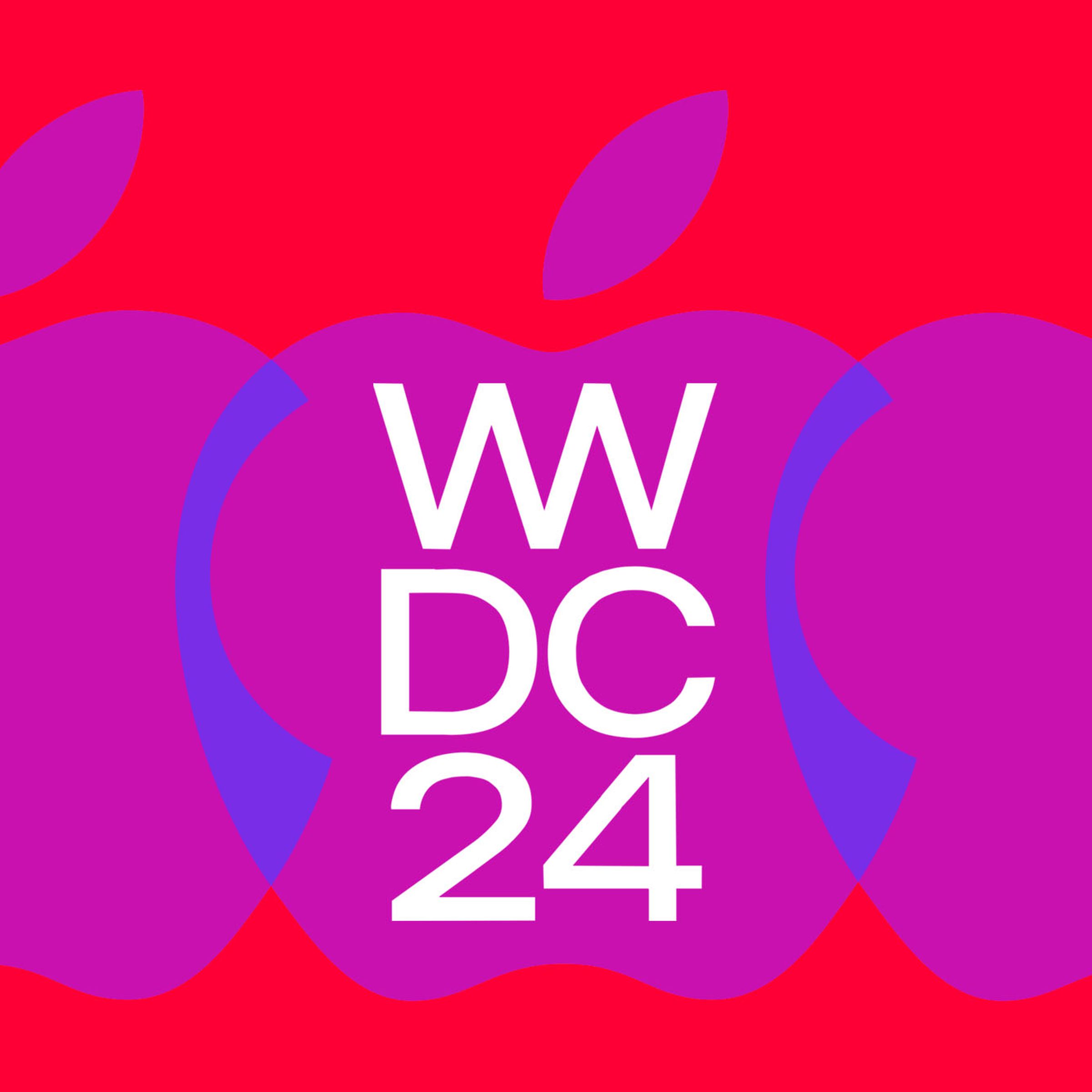 Illustration of the WWDC 2024 logo.