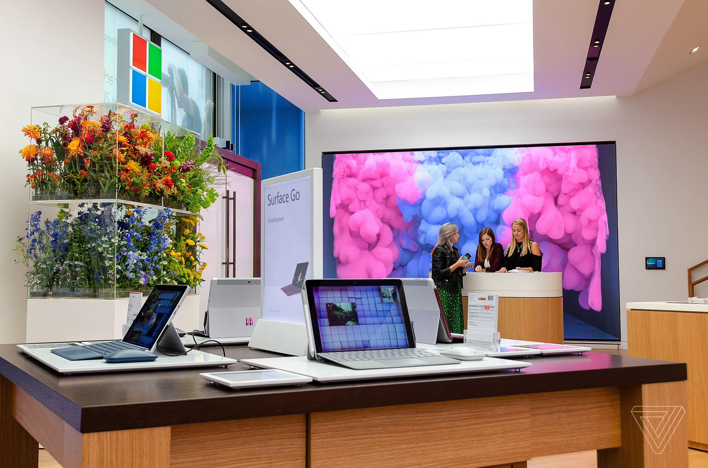 Microsoft’s Experience Center in London.